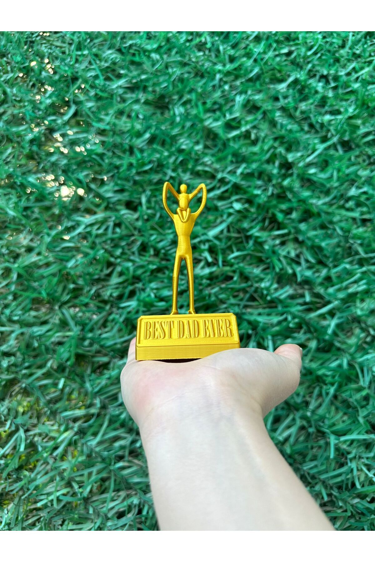 THE SB DESIGN Best Dad Ever Yazılı Ödül Babalar Gününe Özel