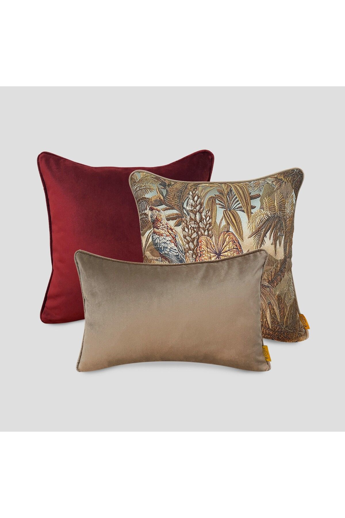 Lidoma Home "TROPİCAL PARROT" KIRLENT KILIFI SETİ