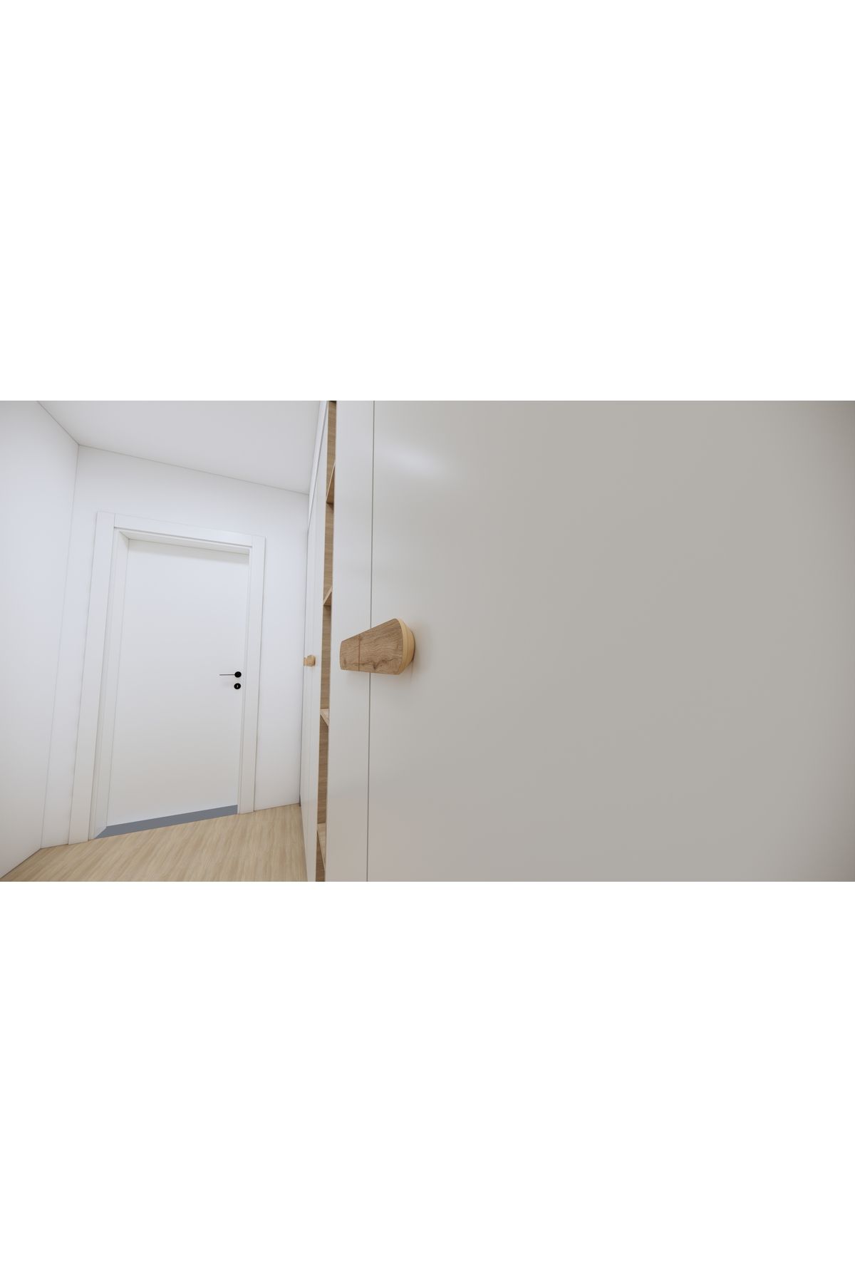 HSM Design VALİENTE 15 Cm Ahşap Desenli Mobilya Dolap Çekmece MDF Kulp