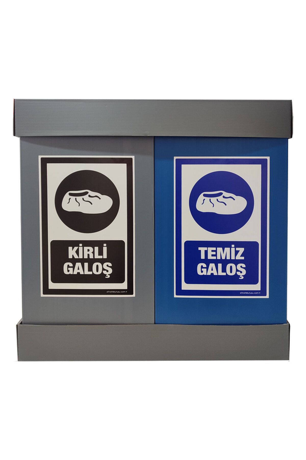 Keskin Tedarik Galoş Kutusu / Kirli - Temiz Galoş Kutusu