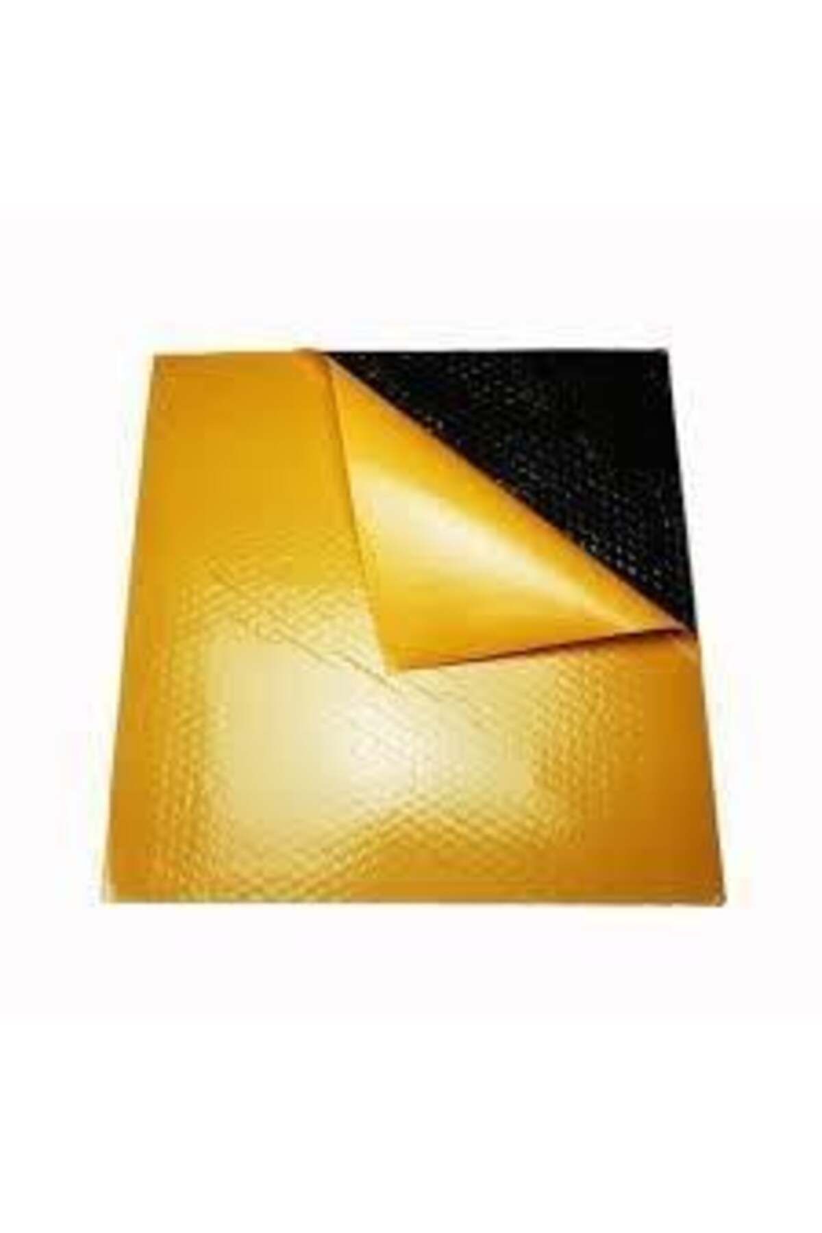 IRON CHEMICAL TABAKA ZİFT- ZİFTLİ YAPIŞTIRMA KAĞIT-Yapışkanlı Zift Levha Ses ve Isı Yalıtım Malzemesi 45x45 cm