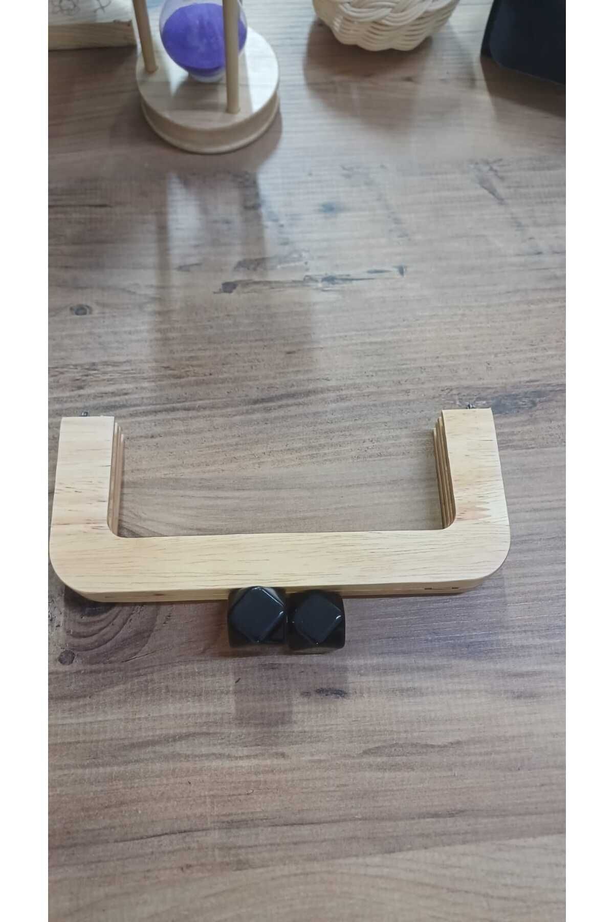 KAR KÜRESİ Çanta Aksesuar 20 Cm Açık Renk Oval Ahşap Burs Siyah Renk Toplu