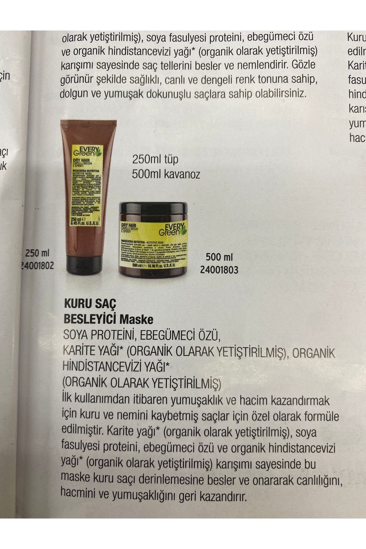 EveryGreen maske