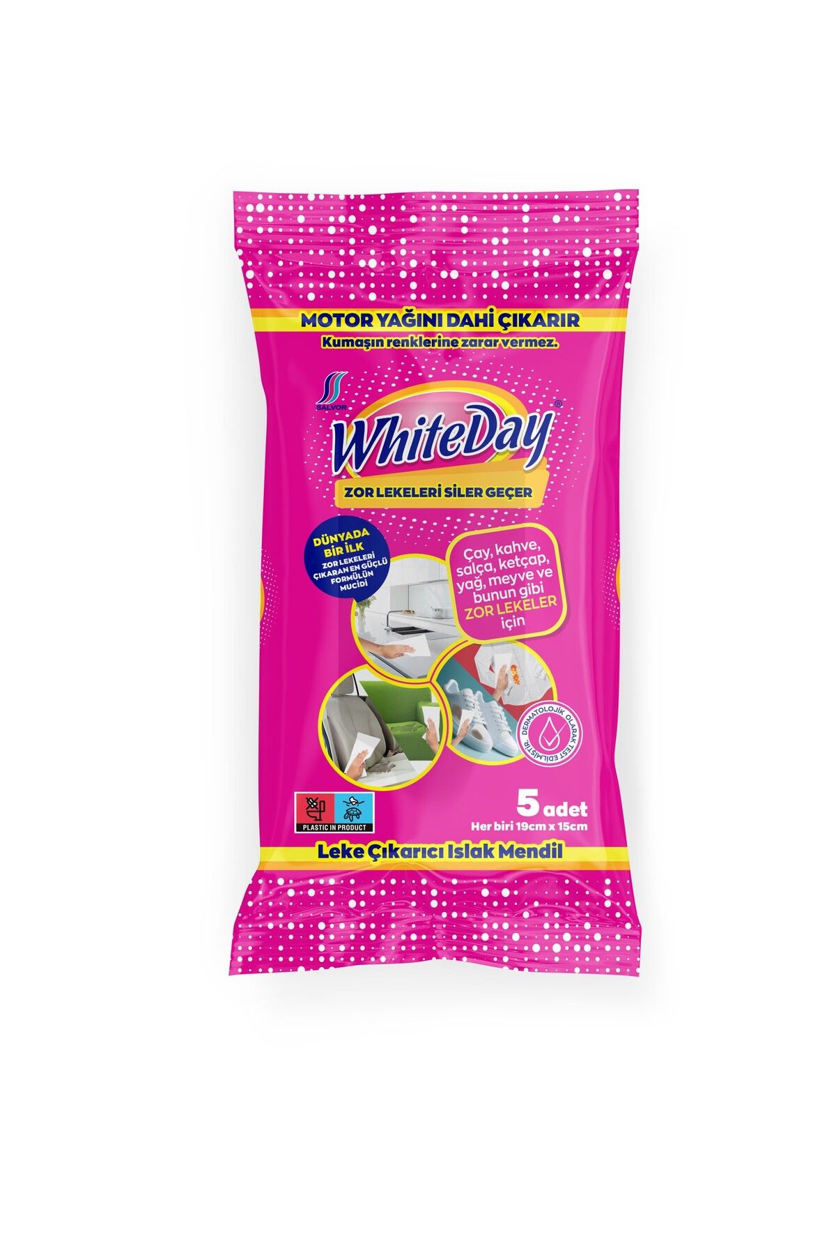 WHİTEDAY White day Leke Çıkarıcı Mendil 5 li