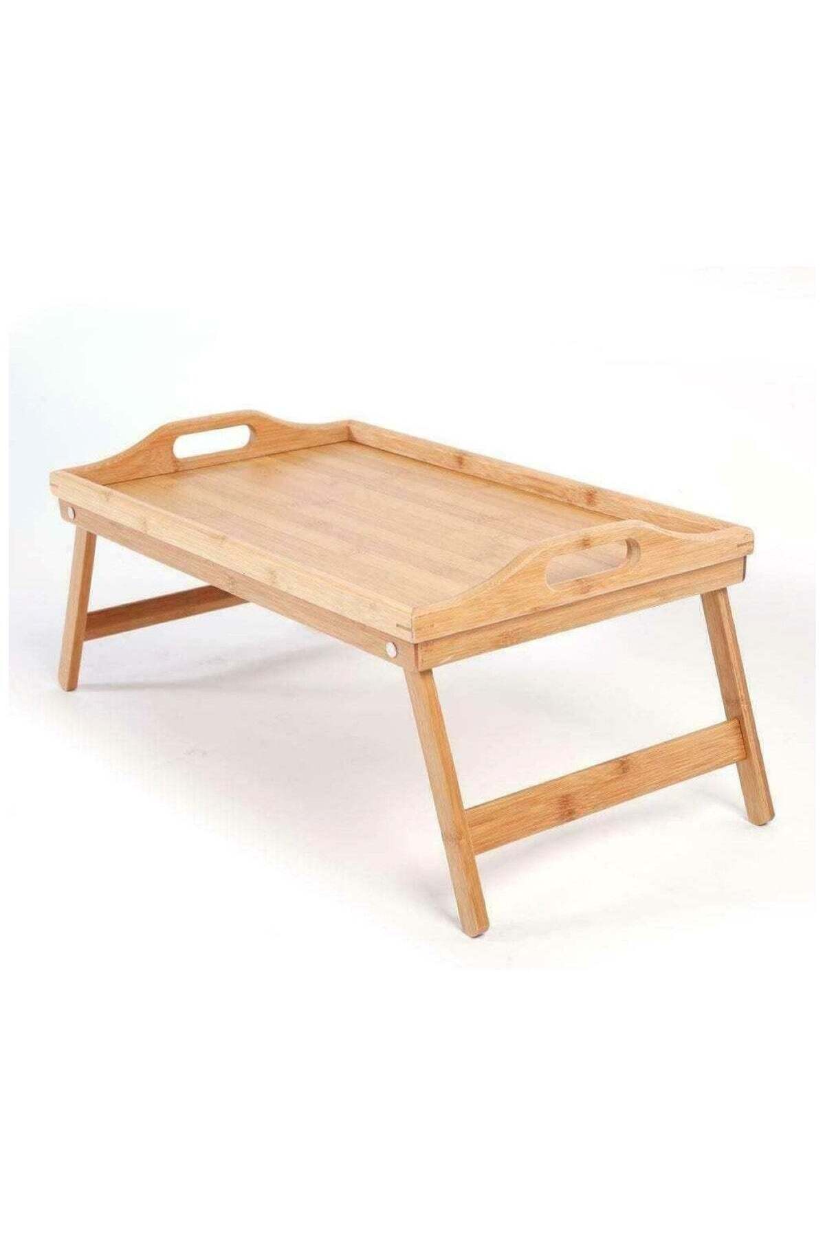 huitich-Bed Tray Table With Folding Legs 1