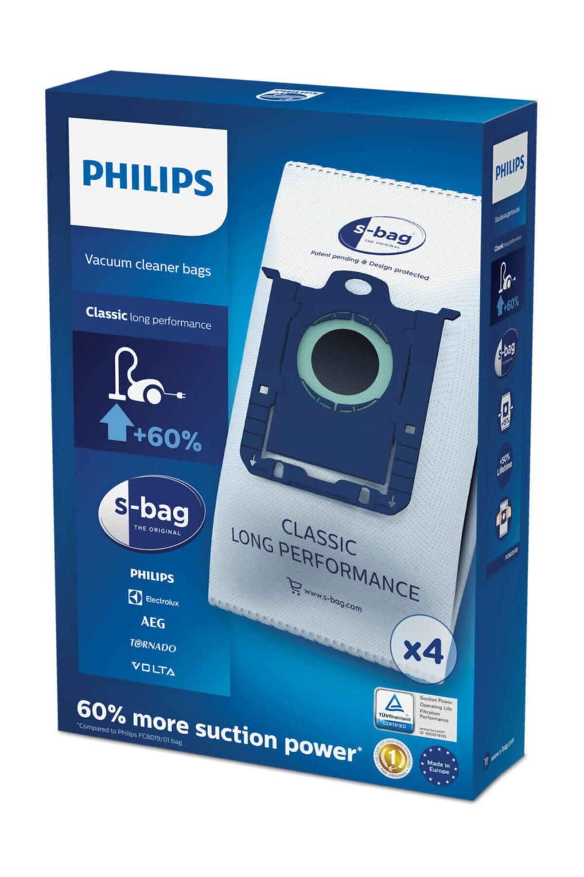 dogant özdoğanlar avm Philips FC8781/09 XD3110/09 Expression S-bag Toz Torbası