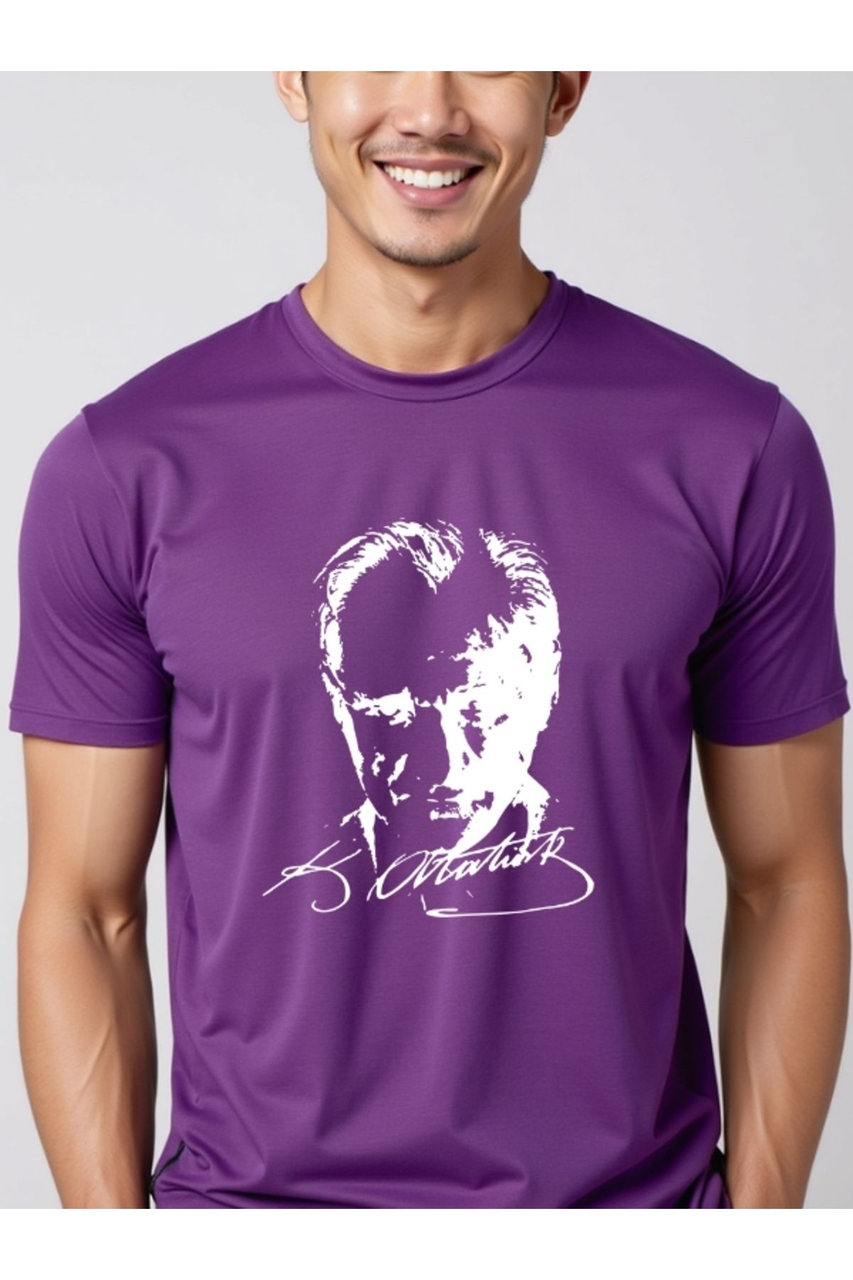 Draxon Mustafa Kemal Atatürk Tişört (%100 Pamuk)