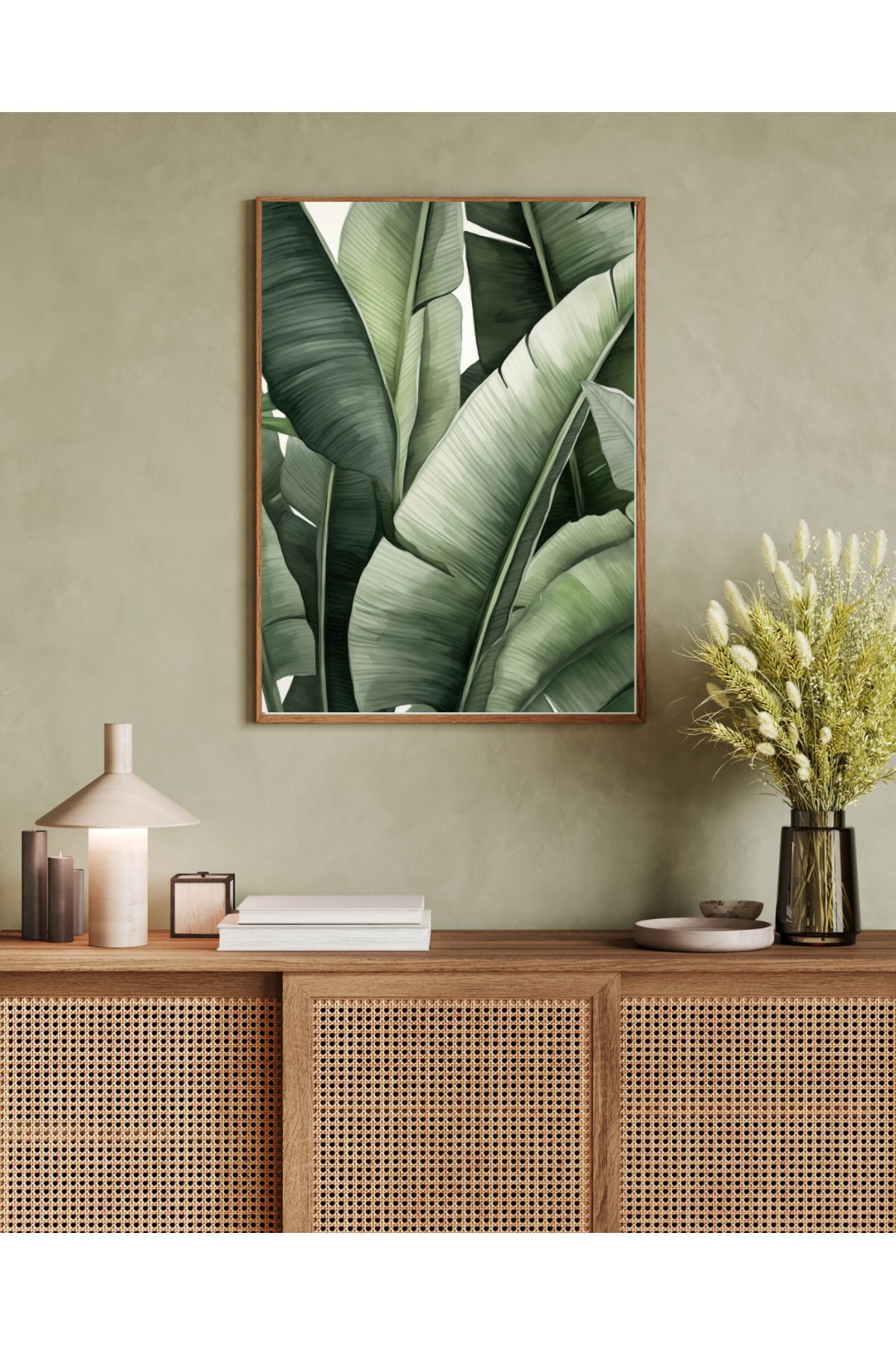 woodhomeworks tek parça salon ofis dekor tablo