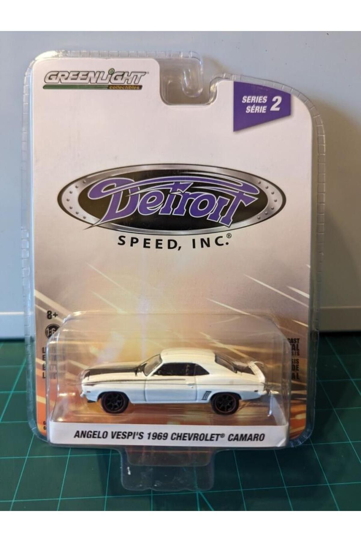 Greenlight Angelo Vespi's 1969 Chevrolet Camaro 1/64 Model Araba