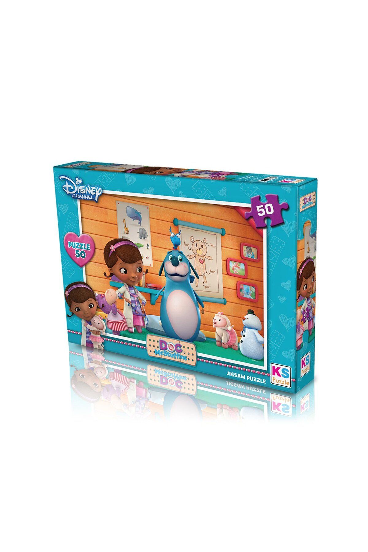 Ks Puzzle DOC709 Doc McStuffins 50 Parça Puzzle -KS Puzzle