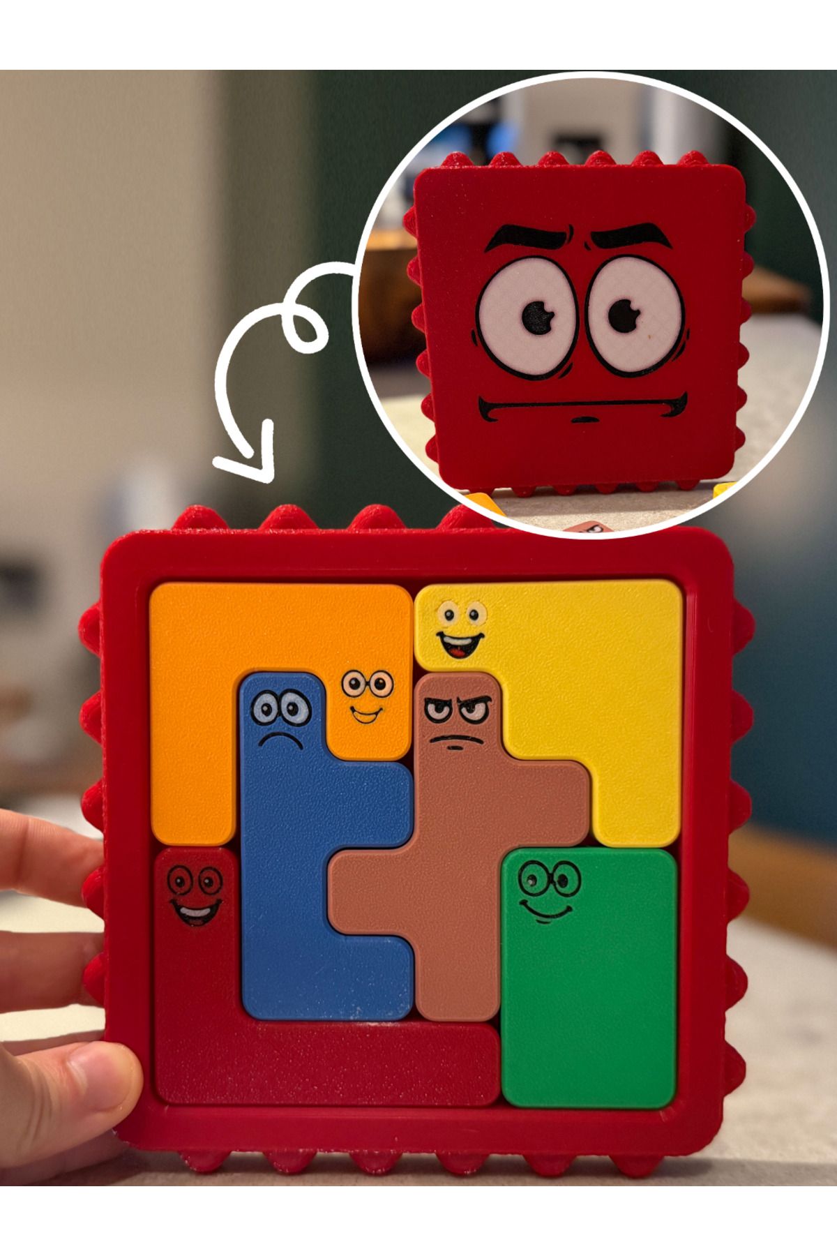 ESL Decor Renkli ve Eğlenceli Çocuk Puzzle’ı – Her Parça Ayrı Bir Karakter!