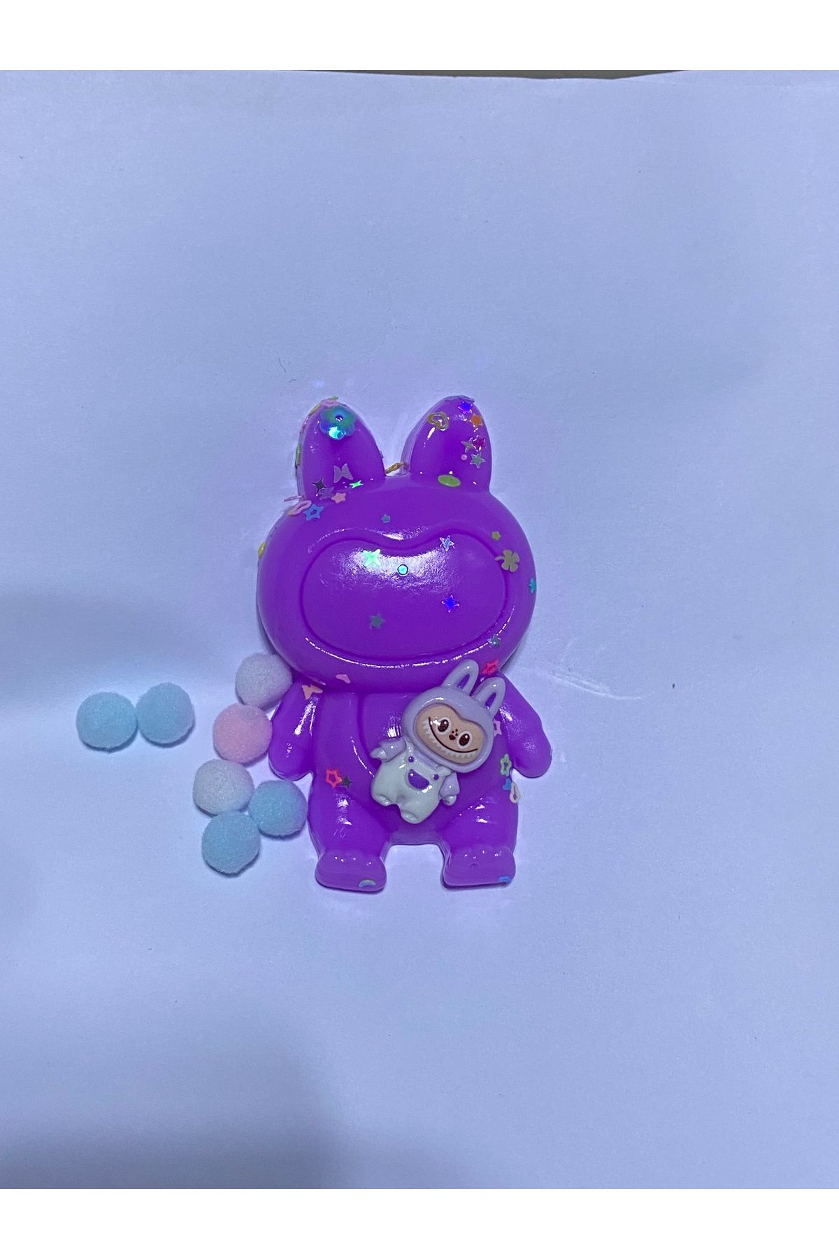abnturk İkili Mini Boy Ayı Tavşan Temalı Sukuşi Yumuşak Oyuncak