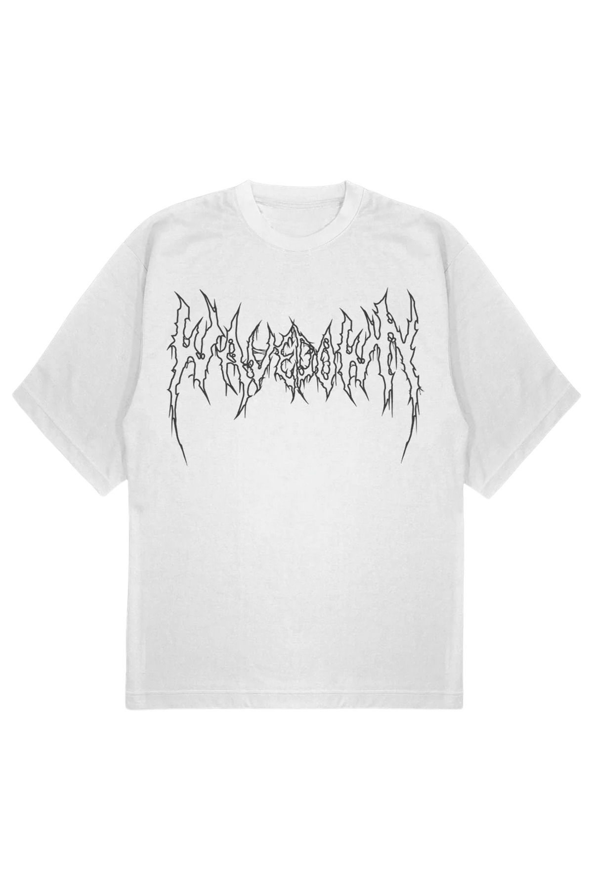 SVART WEAR WAVEDOWN PREMIUM T-Shirt OVERSIZE tişört beyaz