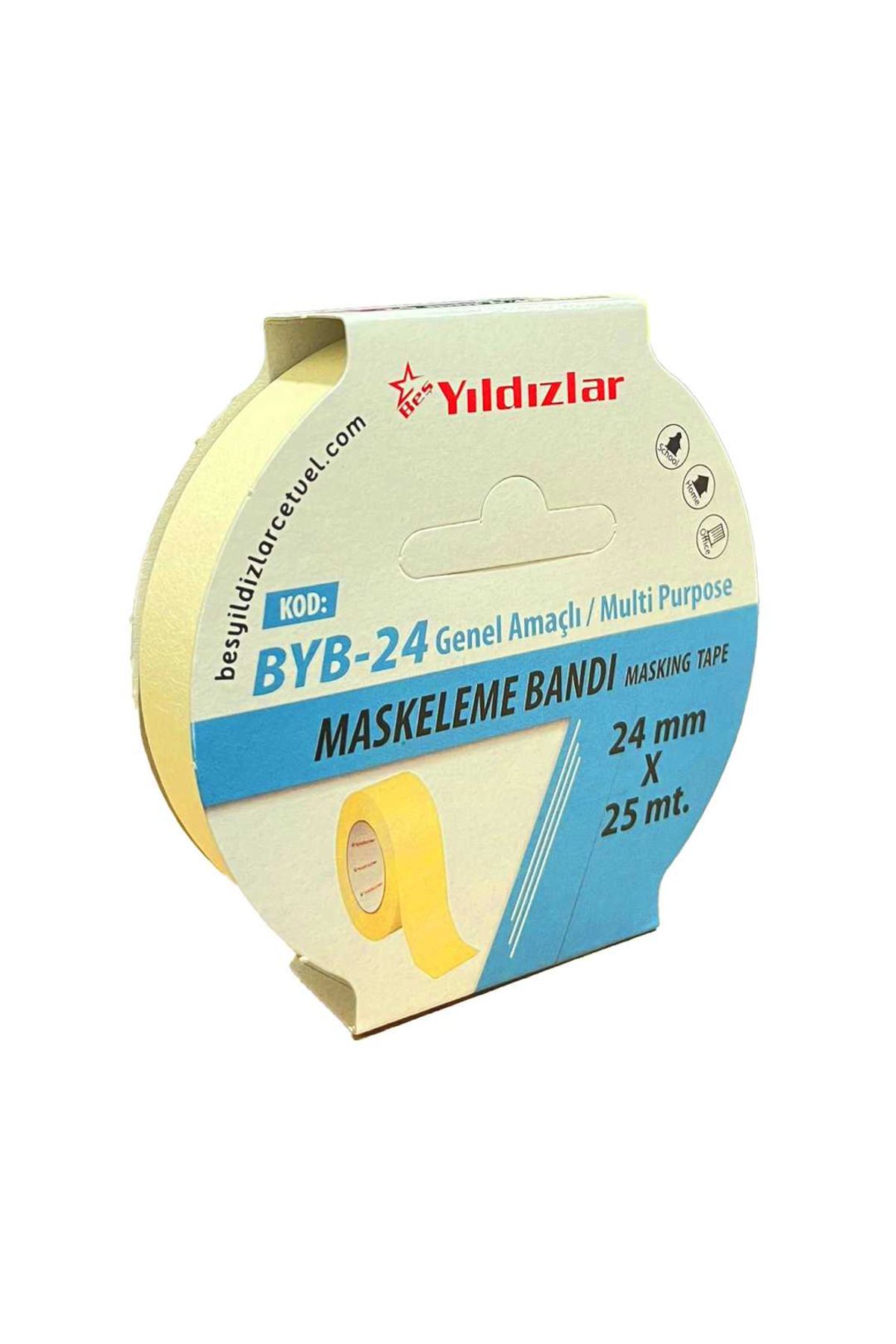 Yıldızlar MASKELEME BANDI 24x25 MT BYB-24