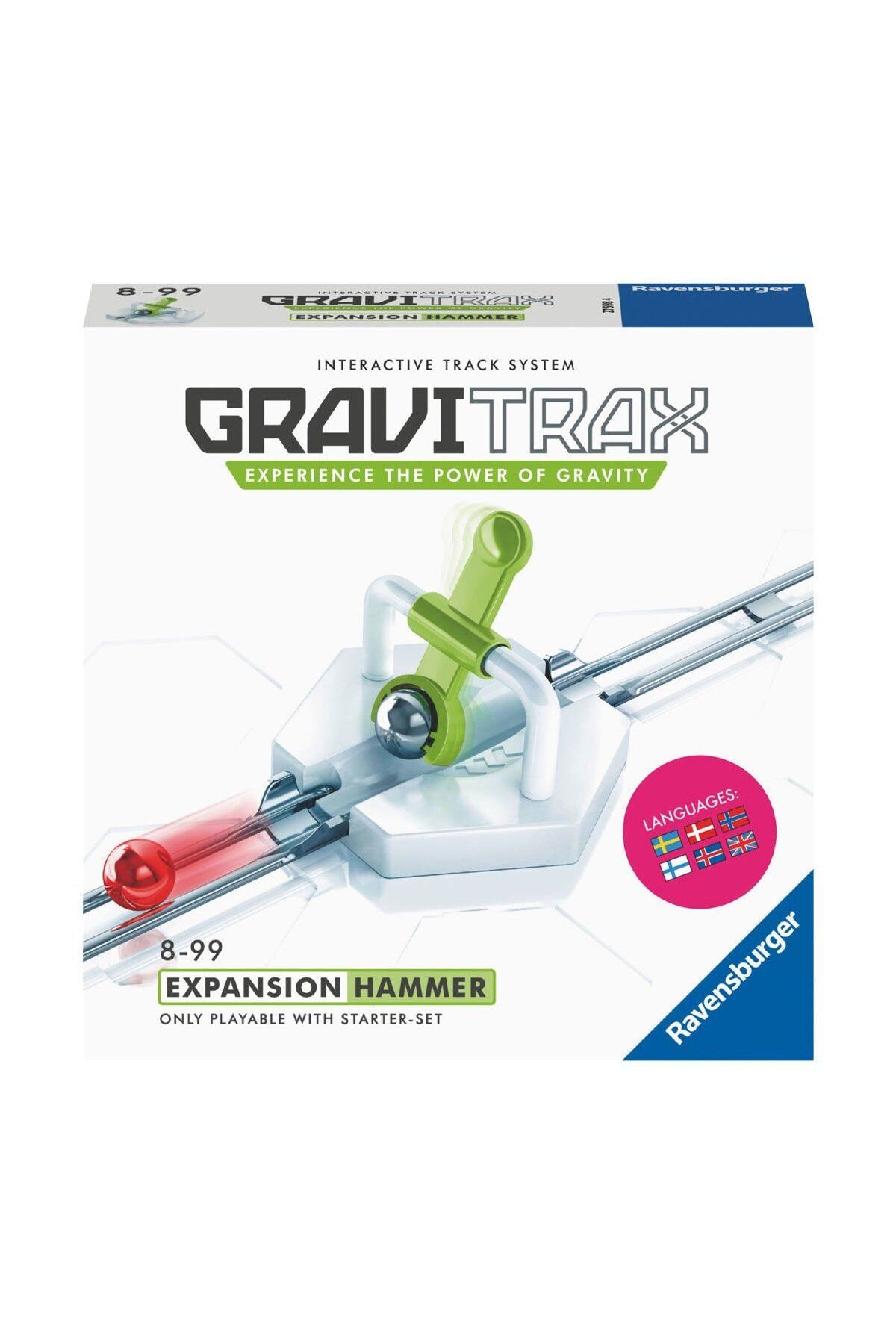 RAVENSBURGER 276066 Gravitrax Hammer - Parkur Geliştirme Ek Paket