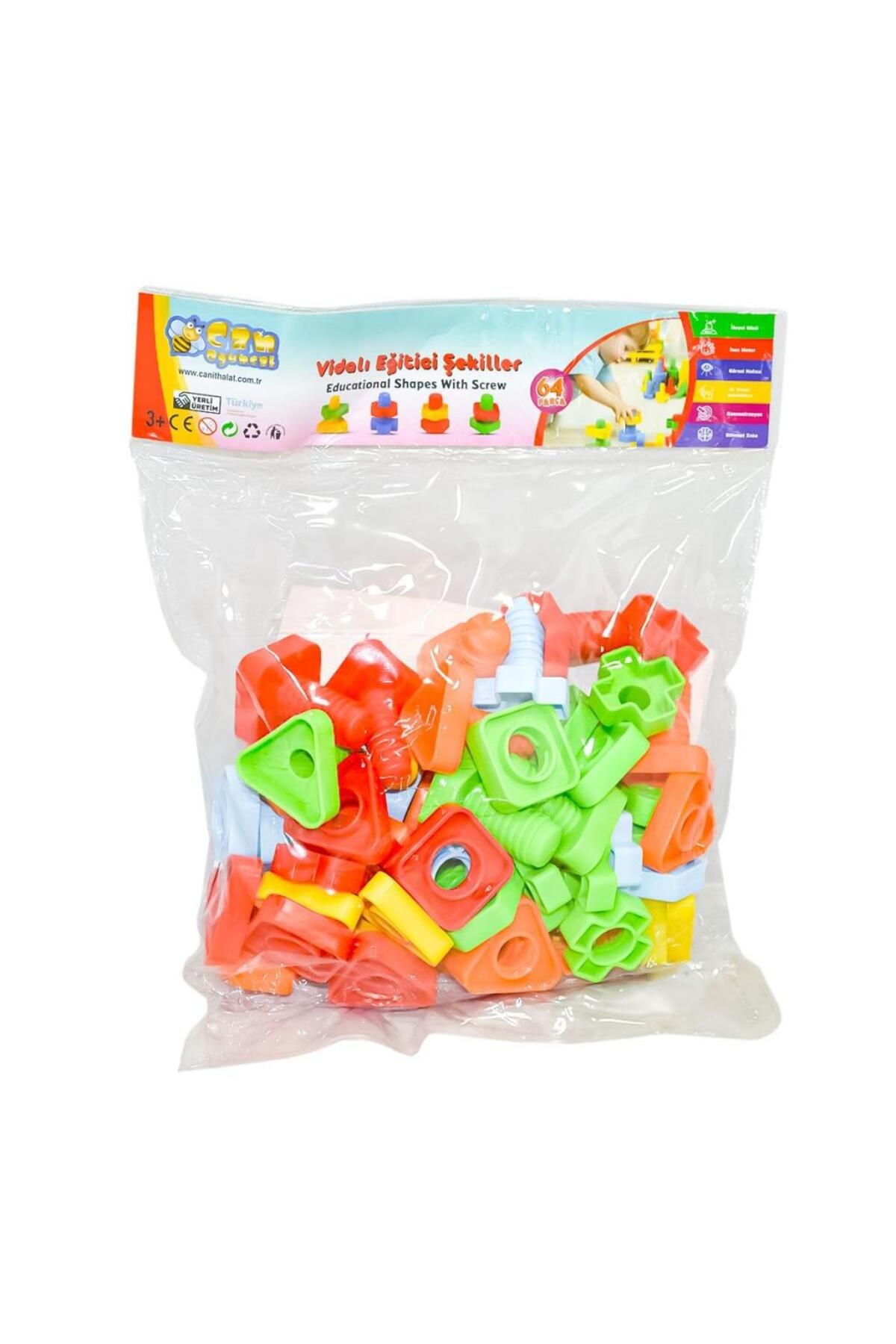 NEZADE STORE HC1026 Cıvata Bloklar 64 Parça