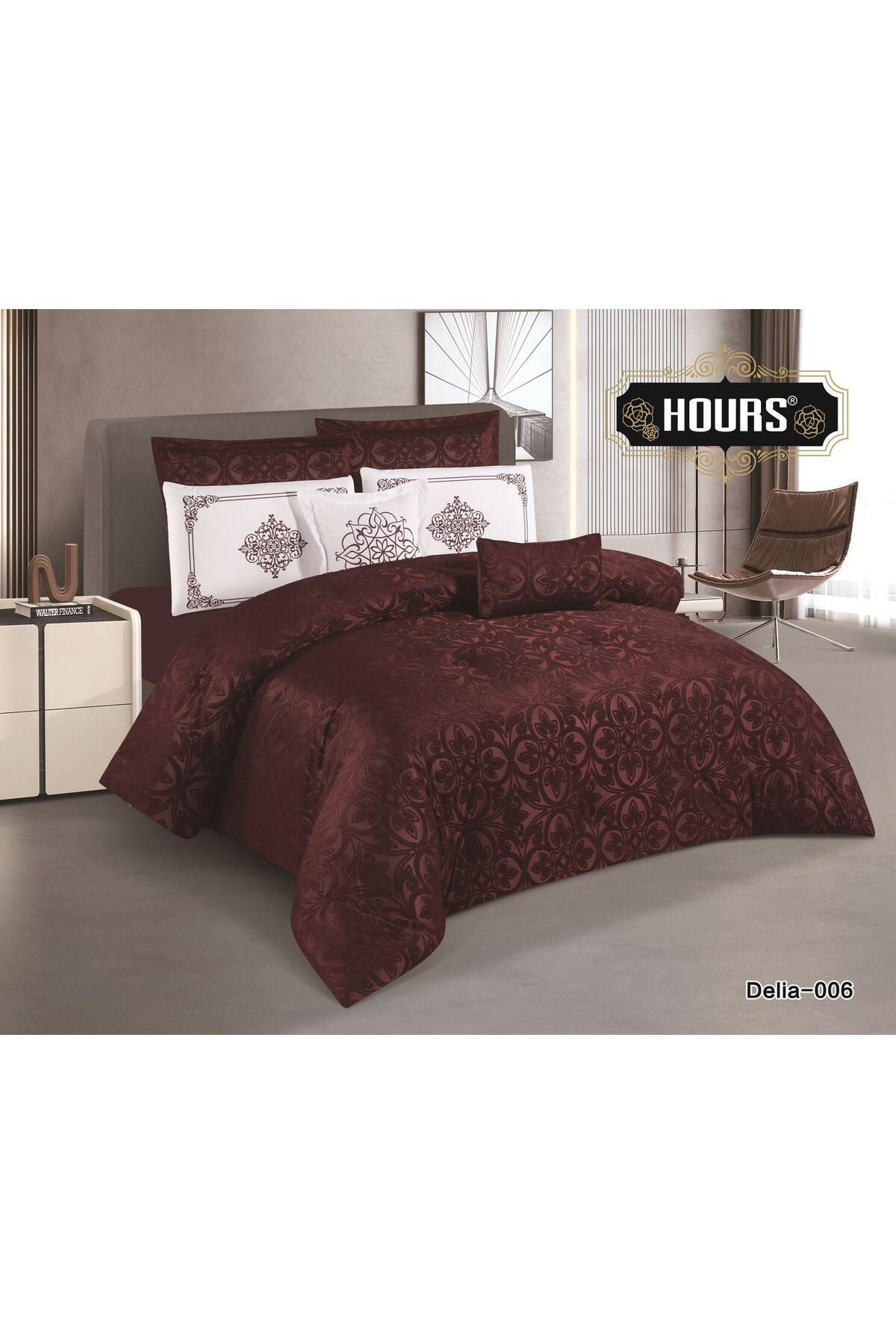 Generic-8-piece double bed sheet with luxurious design and high quality 6