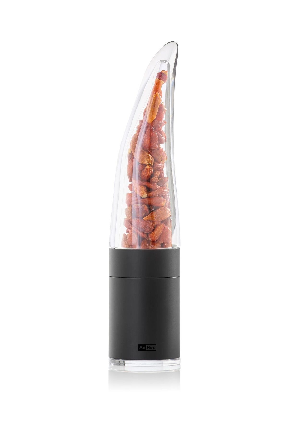 ADHOC PEPE Chili Doğrayıcı, Siyah Akrilik, Ergonomik ve Dayanıklı Tasarım 20,5 cm