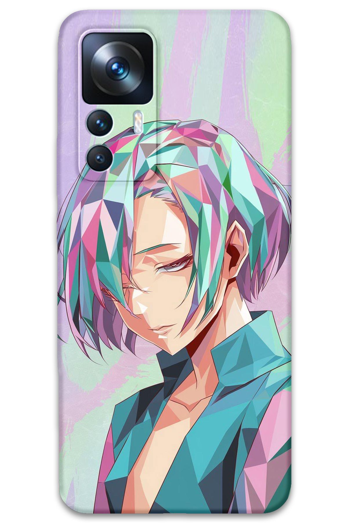 Gramaphone Xiaomi Mi 12T Pro Uyumlu Anime Desenli Telefon Kılıfı + Ekran Koruyucu - 5743