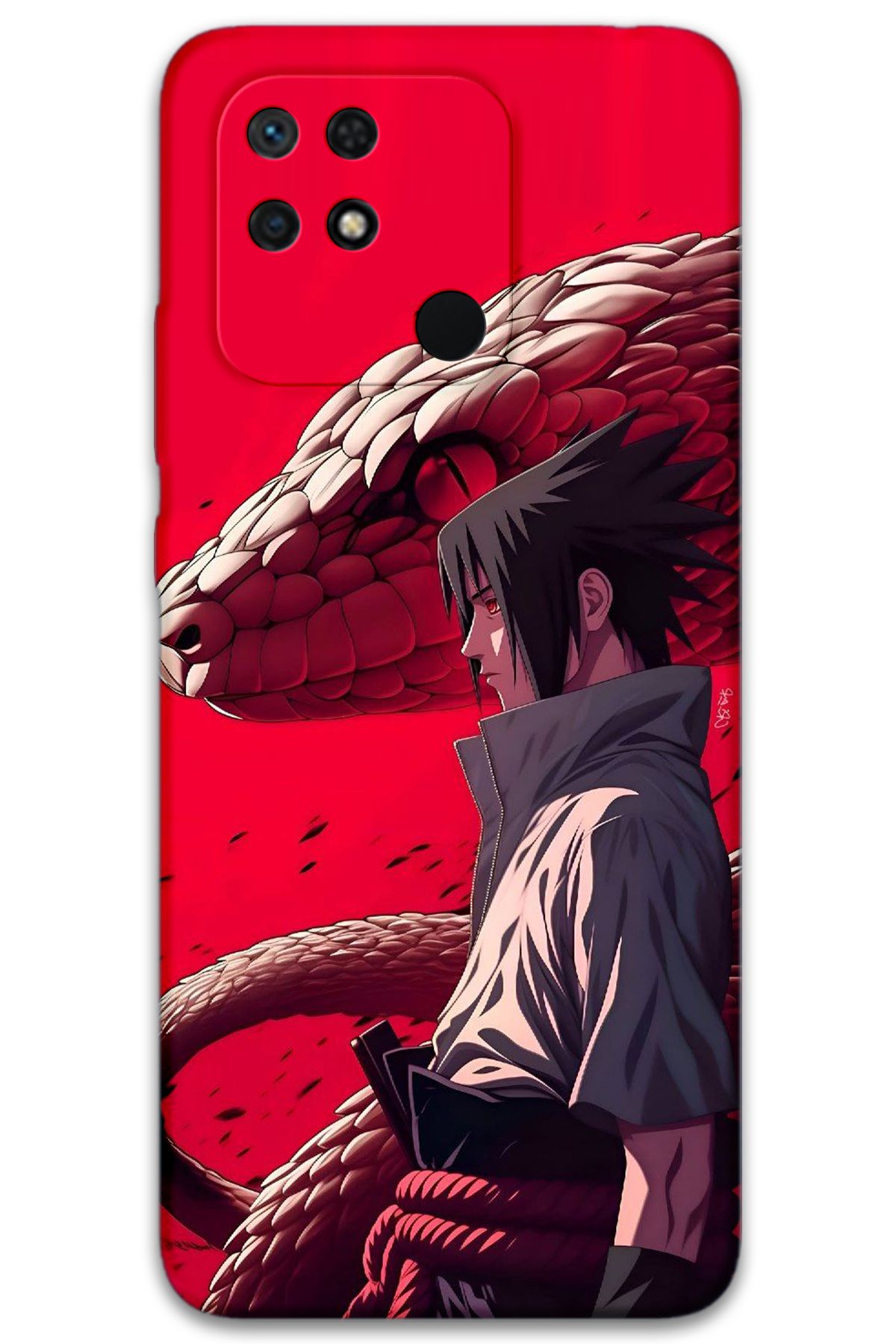Gramaphone Xiaomi Redmi 10c Uyumlu Anime Desenli Telefon Kılıfı + Ekran Koruyucu - 5746