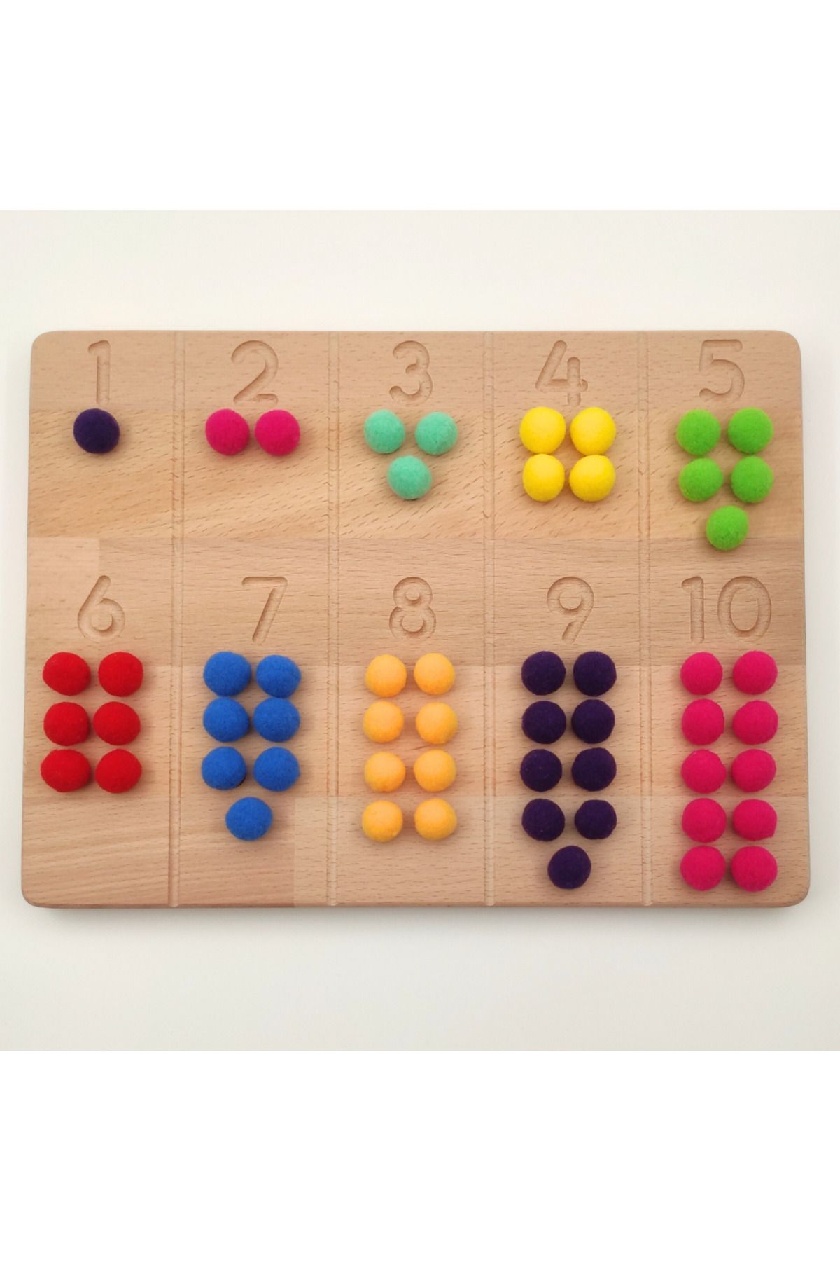 Dodo Montessori Montessori Sayı Alıştırma Seti