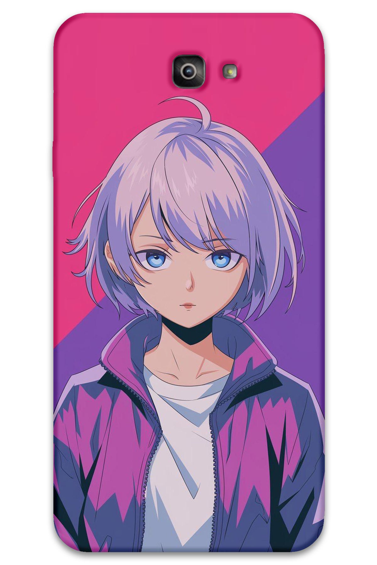 Gramaphone Galaxy J7 Prime Uyumlu Anime Desenli Telefon Kılıfı + Ekran Koruyucu - 5742