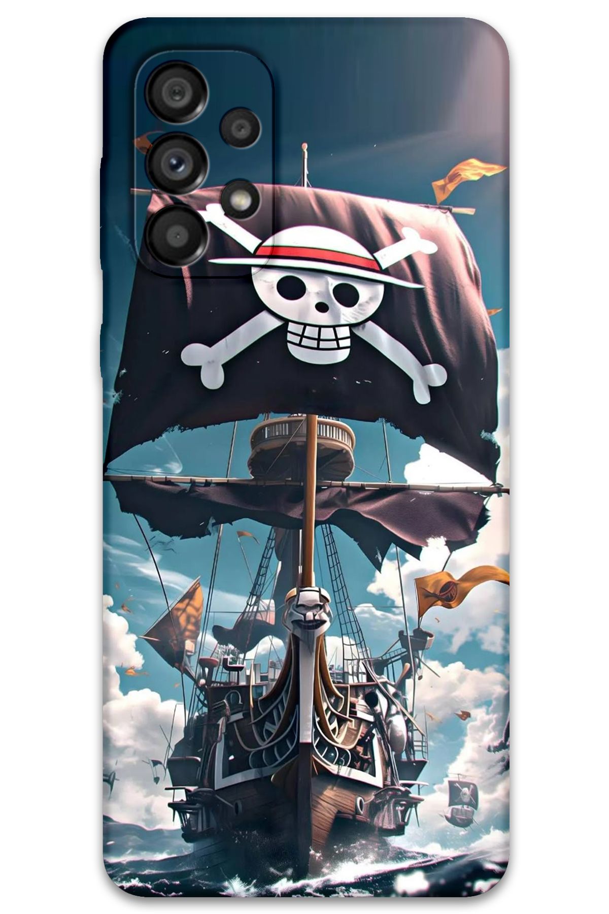 Gramaphone Galaxy A72 Uyumlu Anime Desenli Telefon Kılıfı + Ekran Koruyucu - 5752