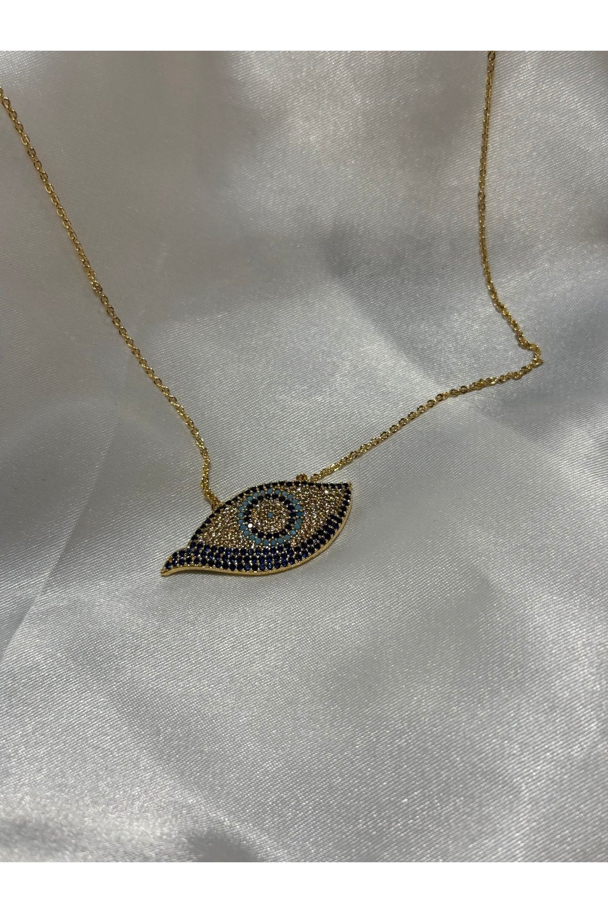 November Accessories Altın Kaplama Zirkon Taşlı Kolye