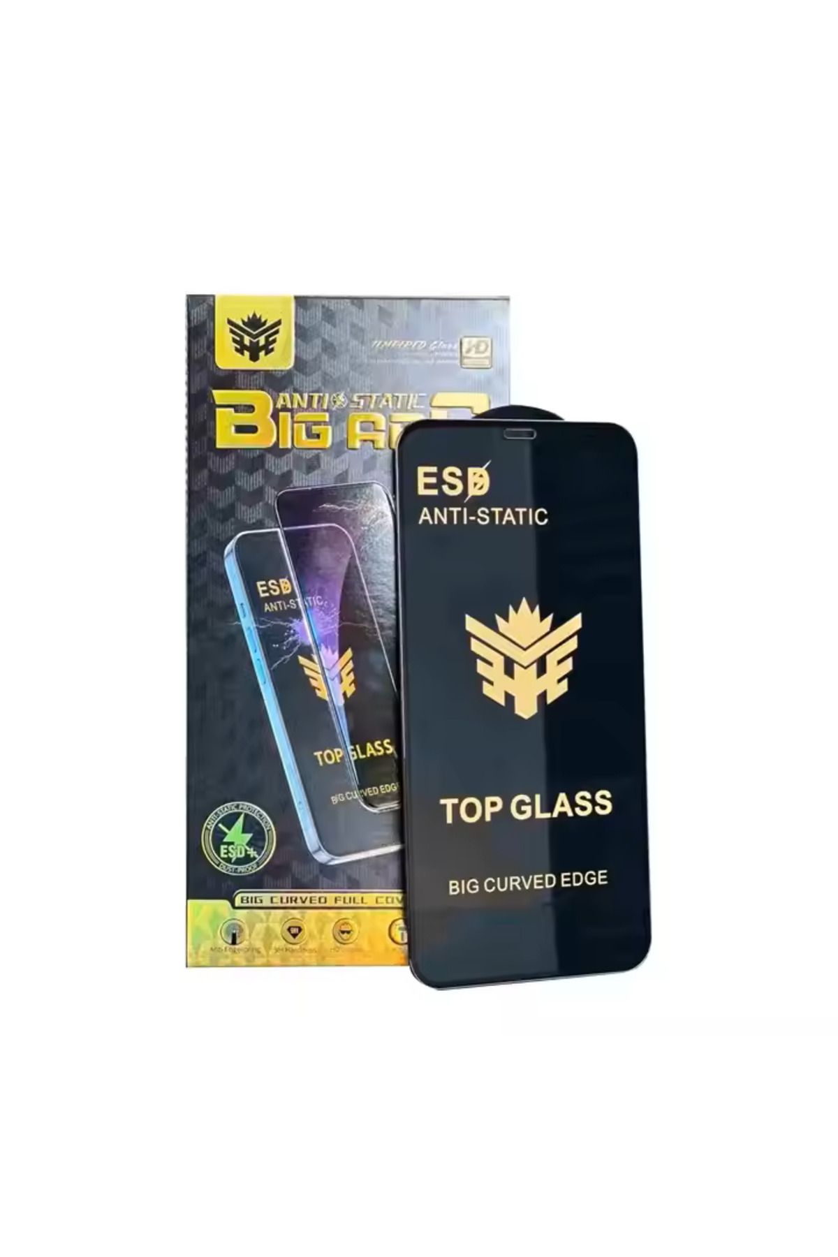 ARKAY Glass Esd Antistatik Ekran Koruyucu İphone 15 Uyumlu Kolay Uygulanır