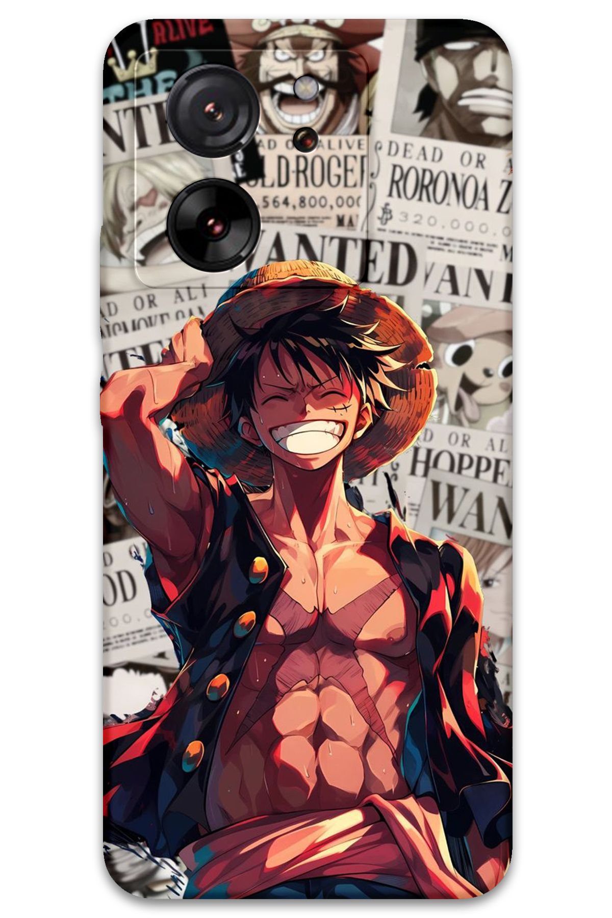 Gramaphone Xiaomi Mi 13T Uyumlu Anime Desenli Telefon Kılıfı + Ekran Koruyucu - 5754