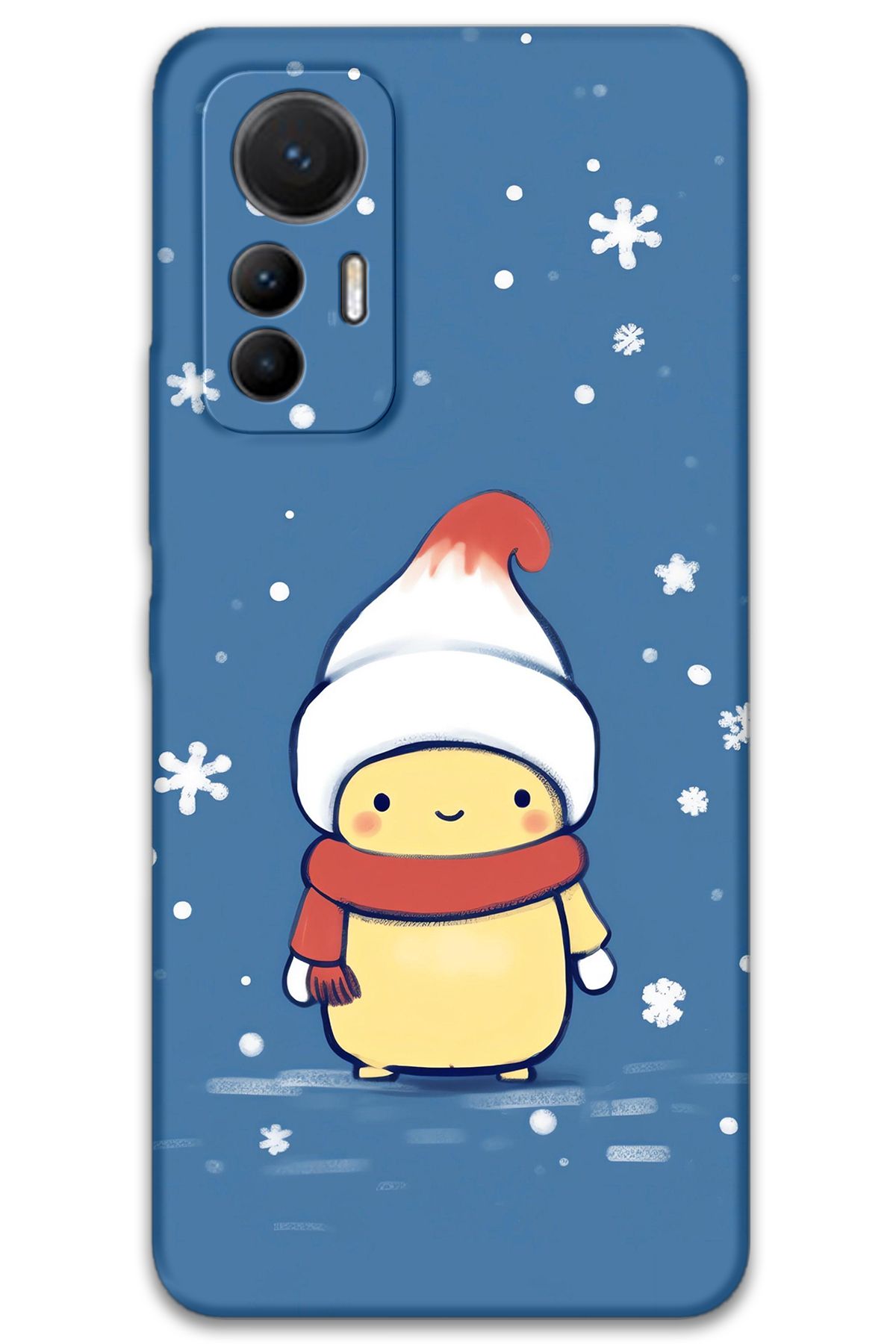 Gramaphone Xiaomi Mi 12 Lite Uyumlu Tavşan Desenli Telefon Kılıfı + Ekran Koruyucu - 5808