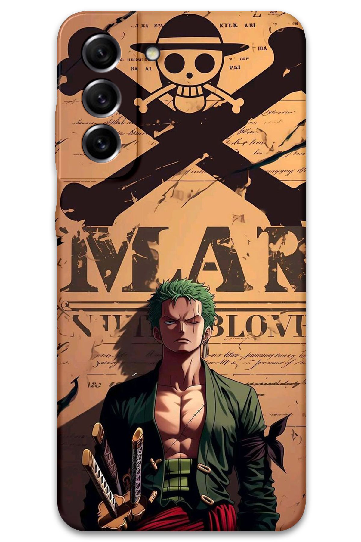 Gramaphone Galaxy S22 Plus Uyumlu Anime Desenli Telefon Kılıfı + Ekran Koruyucu - 5755