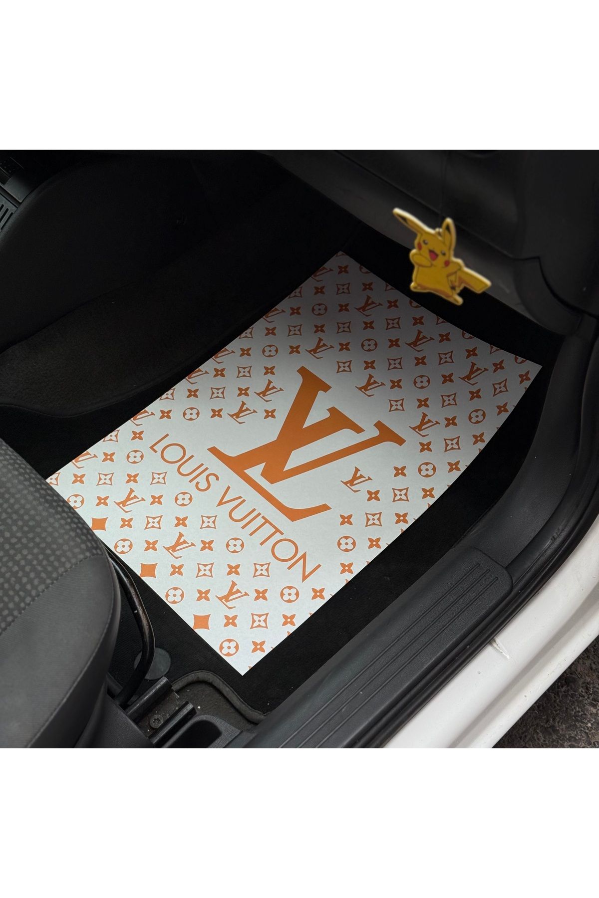 Korkmaz Oto Market & Aksesuar 50 Adet Louis Vuitton Gold Dekor Paspas Kağıdı Suya Dayanıklı A Kalite