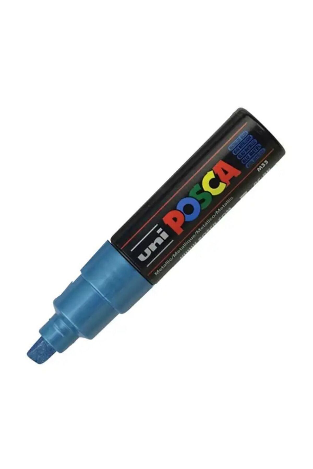 Uni Posca Posca Akrilik Marker Pc-8k (8MM) Metalik Mavi