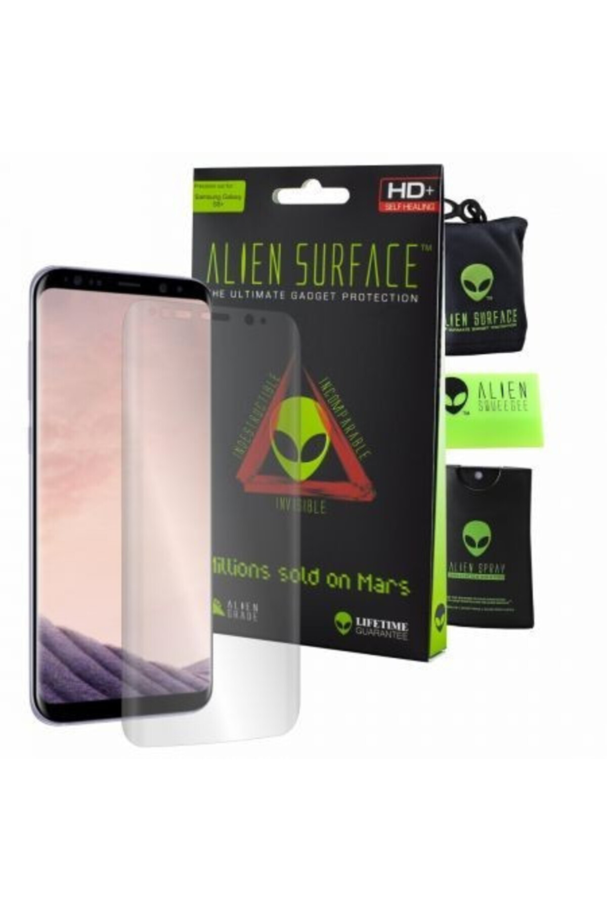 OEM Folie Alien Surface Hd, Samsung Galaxy S8, Folie De Protecție Ecran + Cadou Alien Fiber - One Size