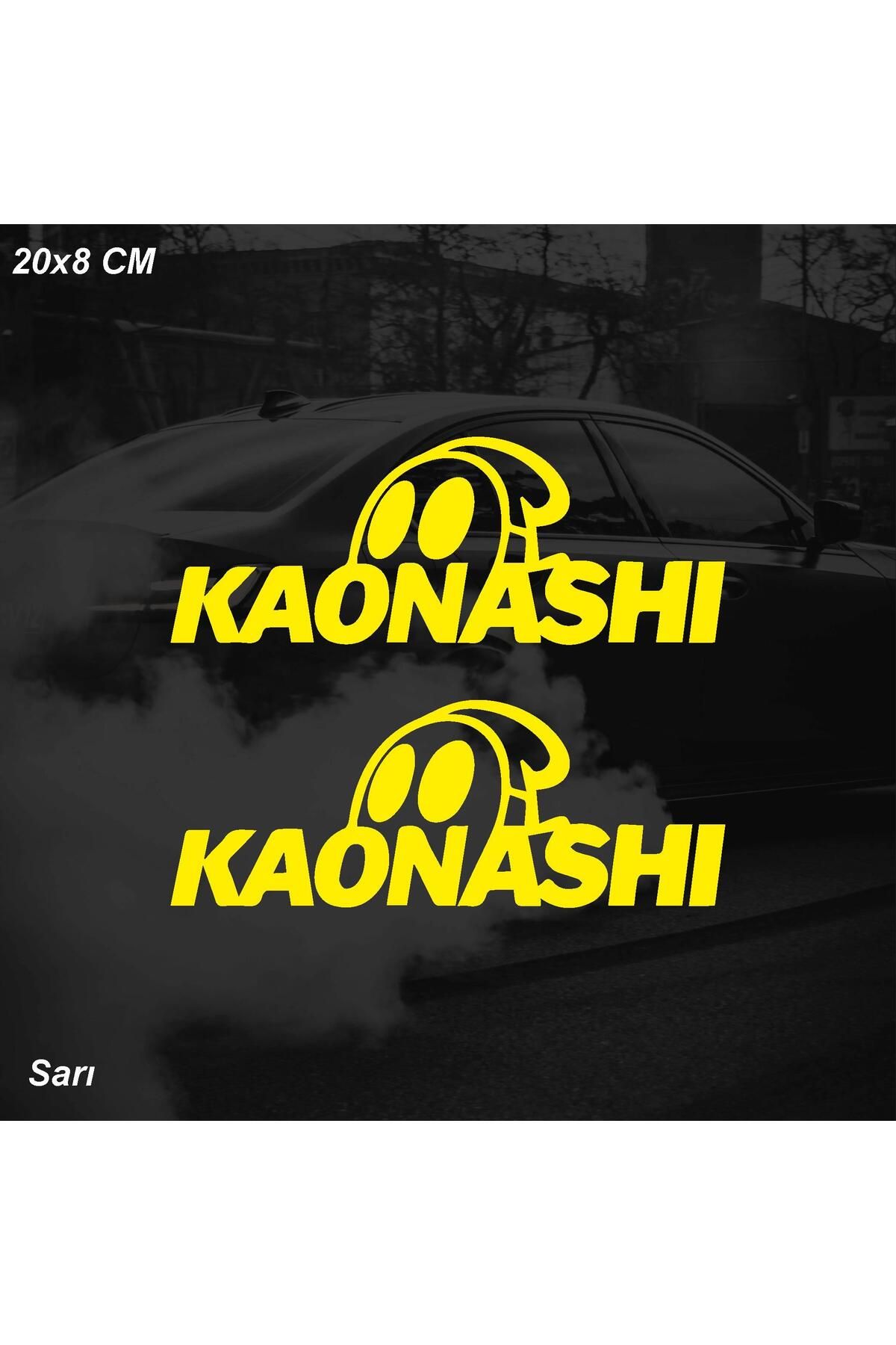 ARONA KAONASHI (Japon Otomobil Sticker) JDM Sticker Motosiklet Araba Laptop Sticker Yapışkanlı Folyo