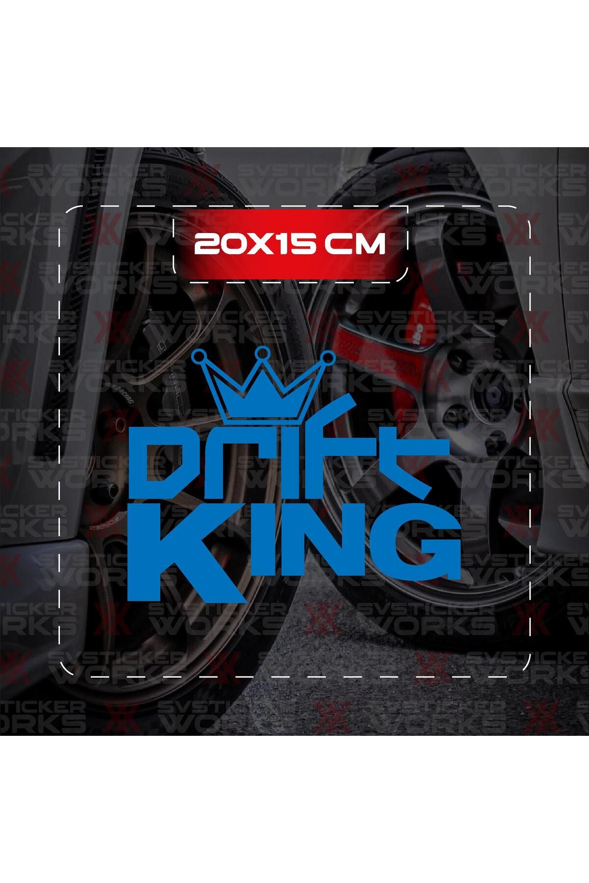 ARONA Drift King JDM Sticker Araba Laptop Motosiklet Sticker Yapışkanlı Folyo