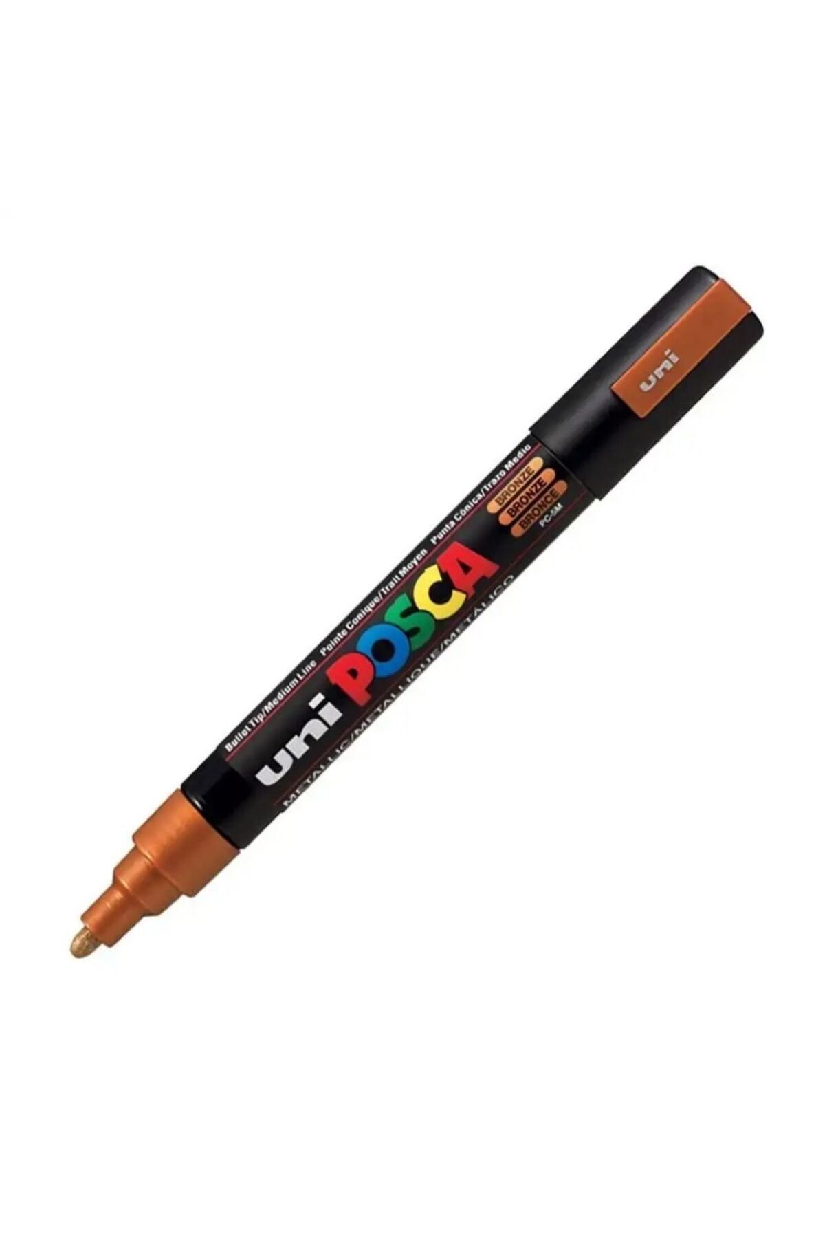 Uni Posca Posca Akrilik Marker Pc-5m (1.8-2.5MM) Metalik Bronz