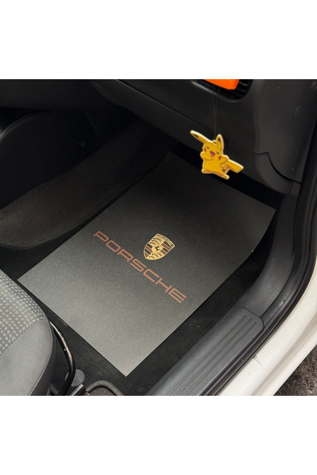 Korkmaz Oto Market & Aksesuar 50 Adet Porsche Dekor Paspas Kağıdı Suya Dayanıklı A Kalite