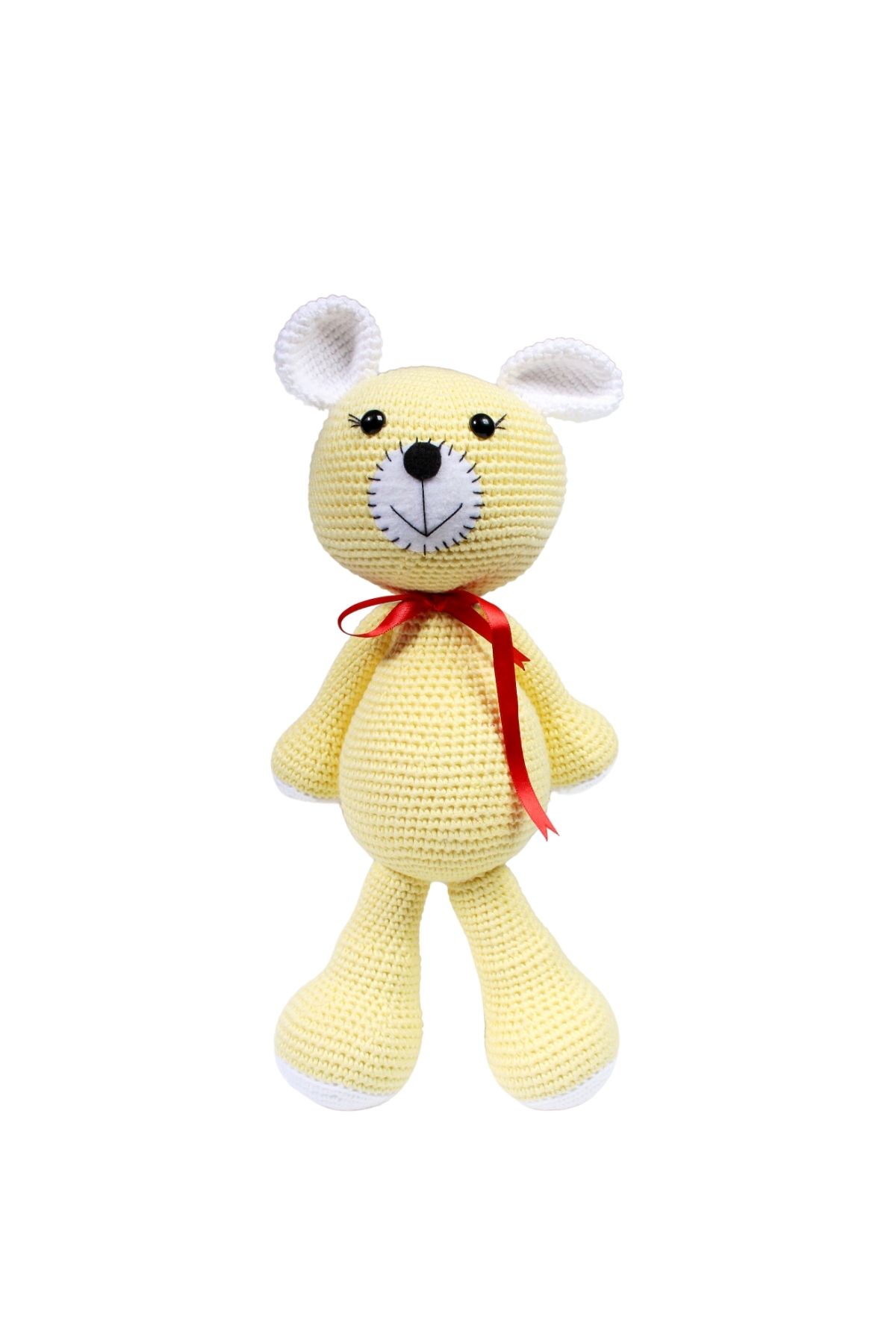 Seher Ayral Sarı Amigurumi Ayıcık