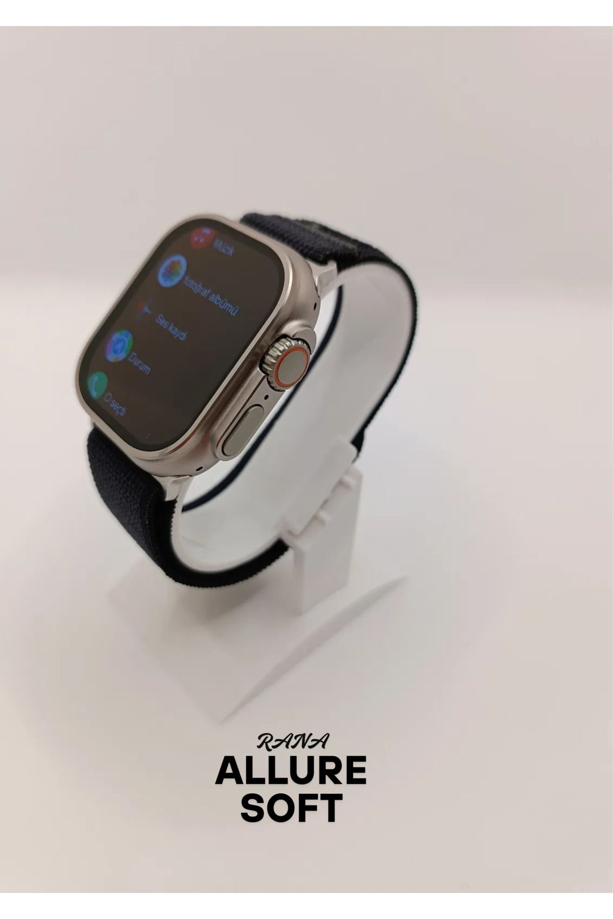 Allure soft Watch 8 Ultra ile Zamanın Ötesine Geç Sesli Görüşme Pusula, 4GB Hafıza Hepsi Bu Saatte