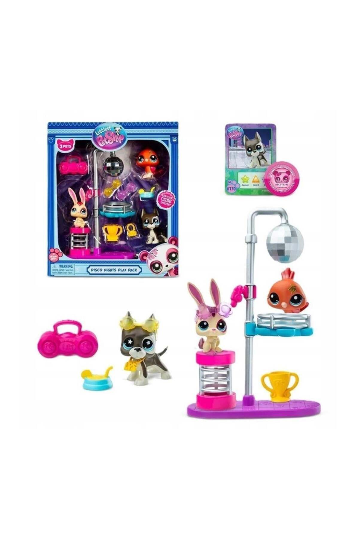 FELİTE Minişler 3 Lü Figürlü Disco Nights Oyun Seti 00006377