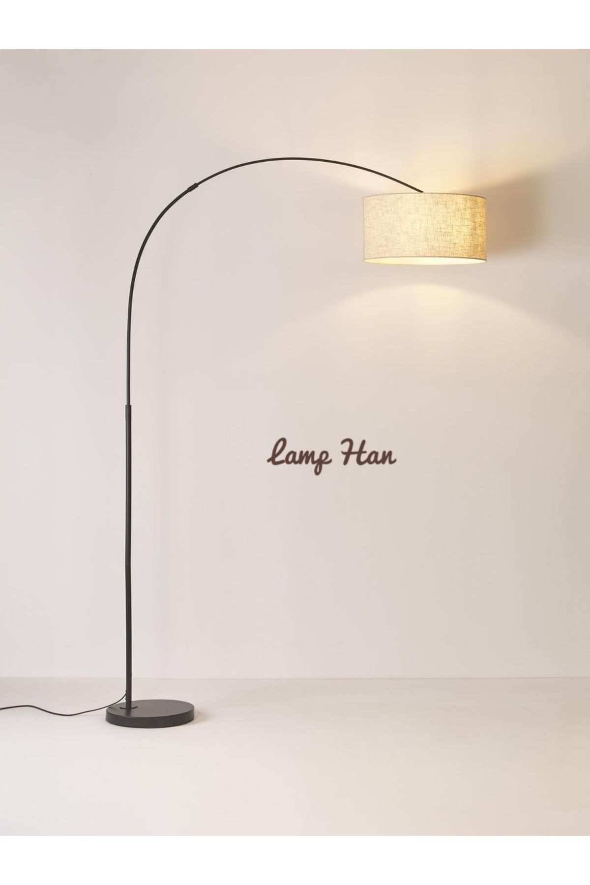 Lamp Han Orta Çağ Deve Boynu Olta Lambader (Satıcı Kısmının LAMP HAN Olmasına Dikkat Ediniz.)