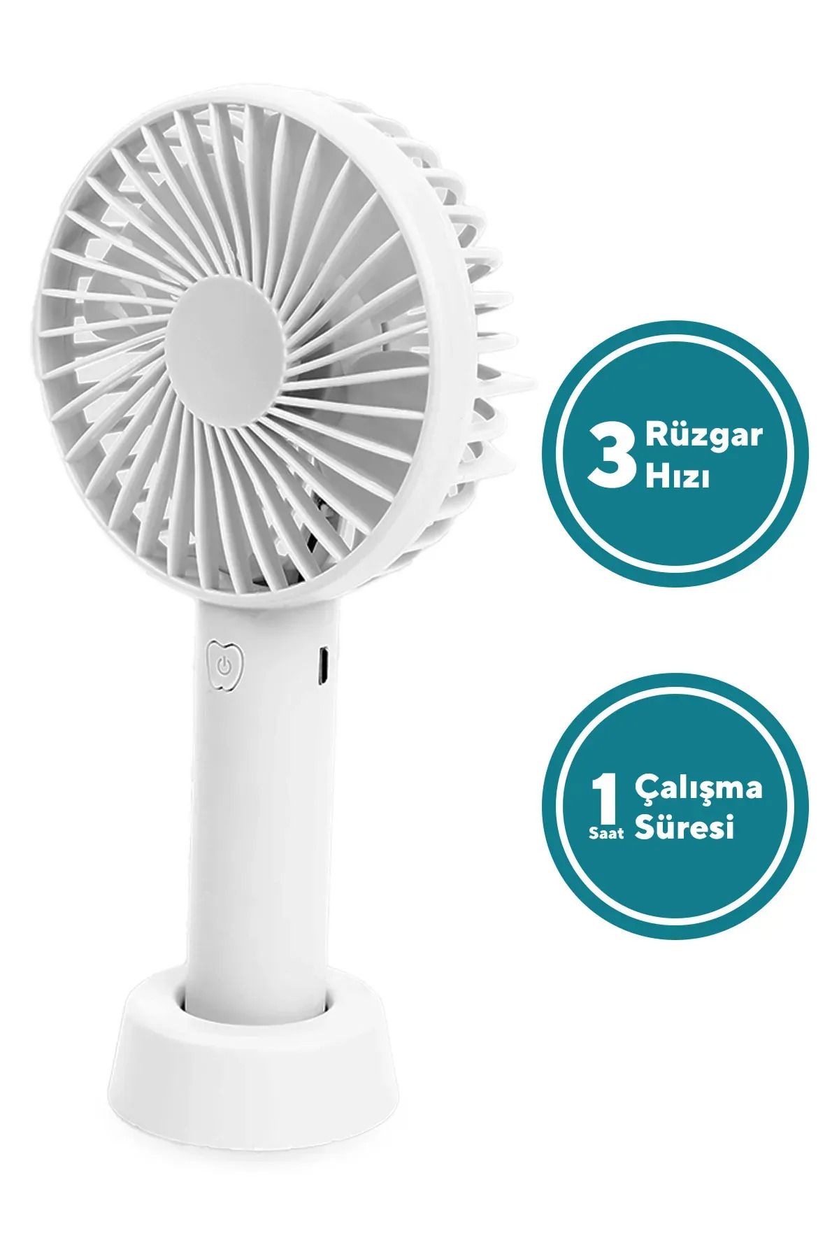 pukotech 3 Kademeli Cep Boyu Sessiz Taşınabilir Mini Fan Küçük El Vantilatörü Usb Şarjlı Pervaneli Soğutucu