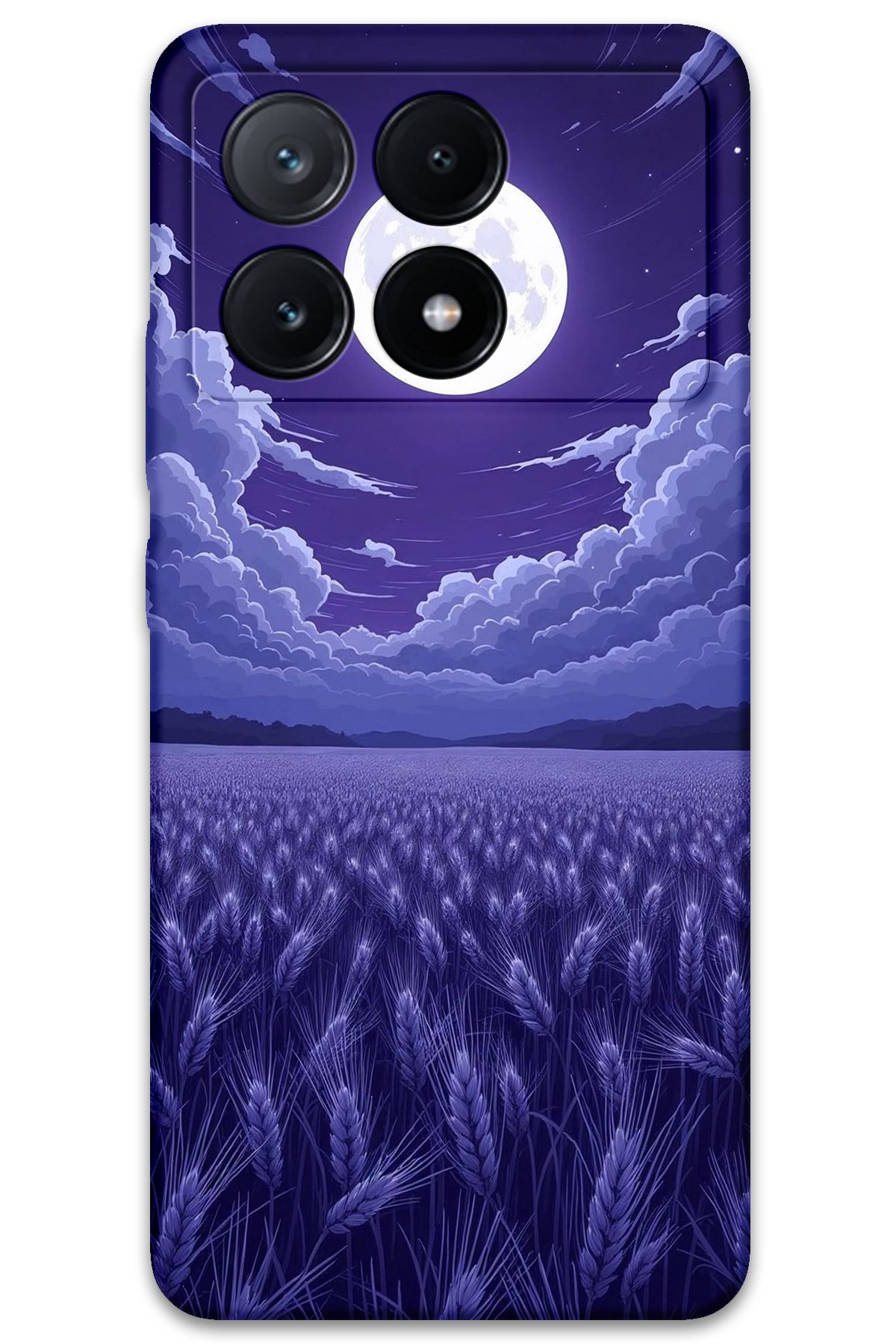 Gramaphone Poco x6 Pro Uyumlu Çiçek Desenli Telefon Kılıfı + Ekran Koruyucu - 5797
