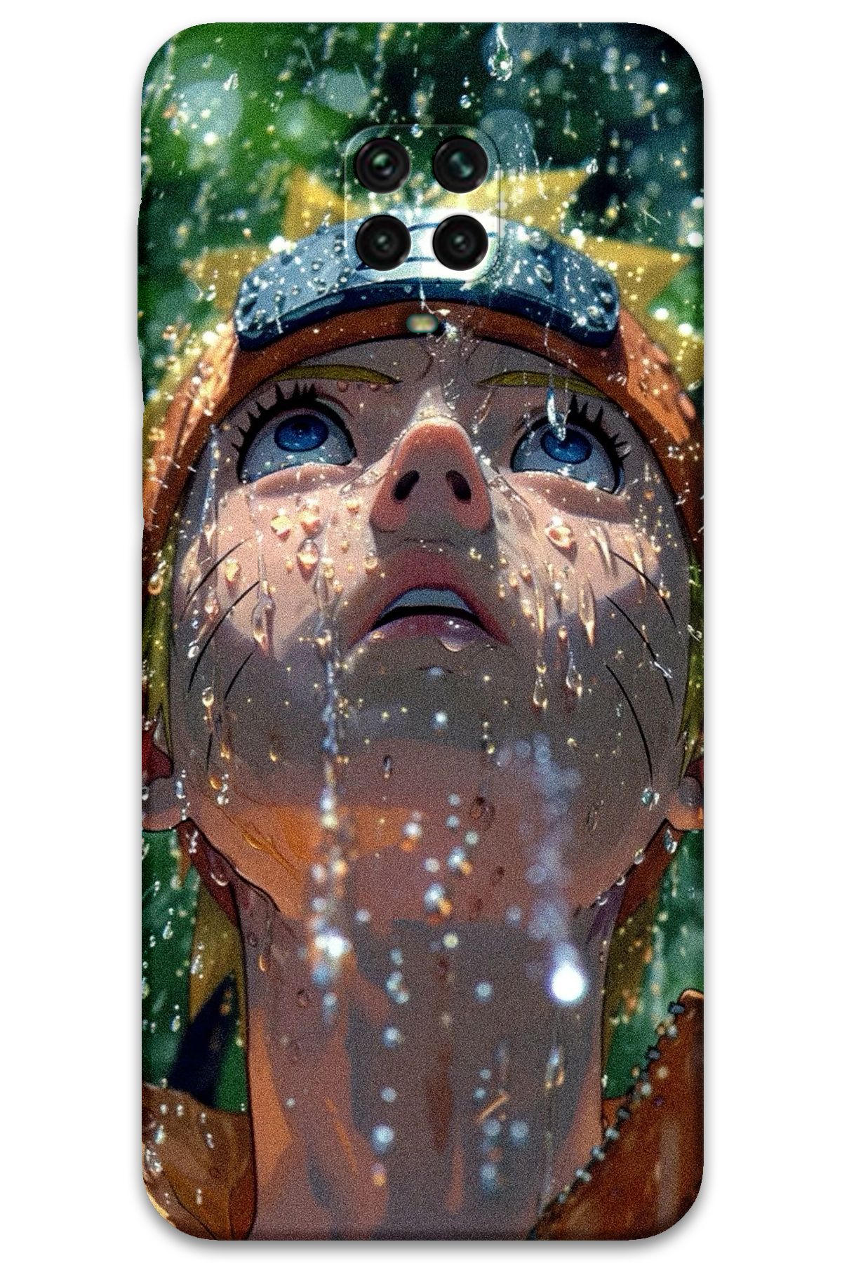 Gramaphone Xiaomi Redmi Note 9s Uyumlu Anime Desenli Telefon Kılıfı + Ekran Koruyucu - 5750