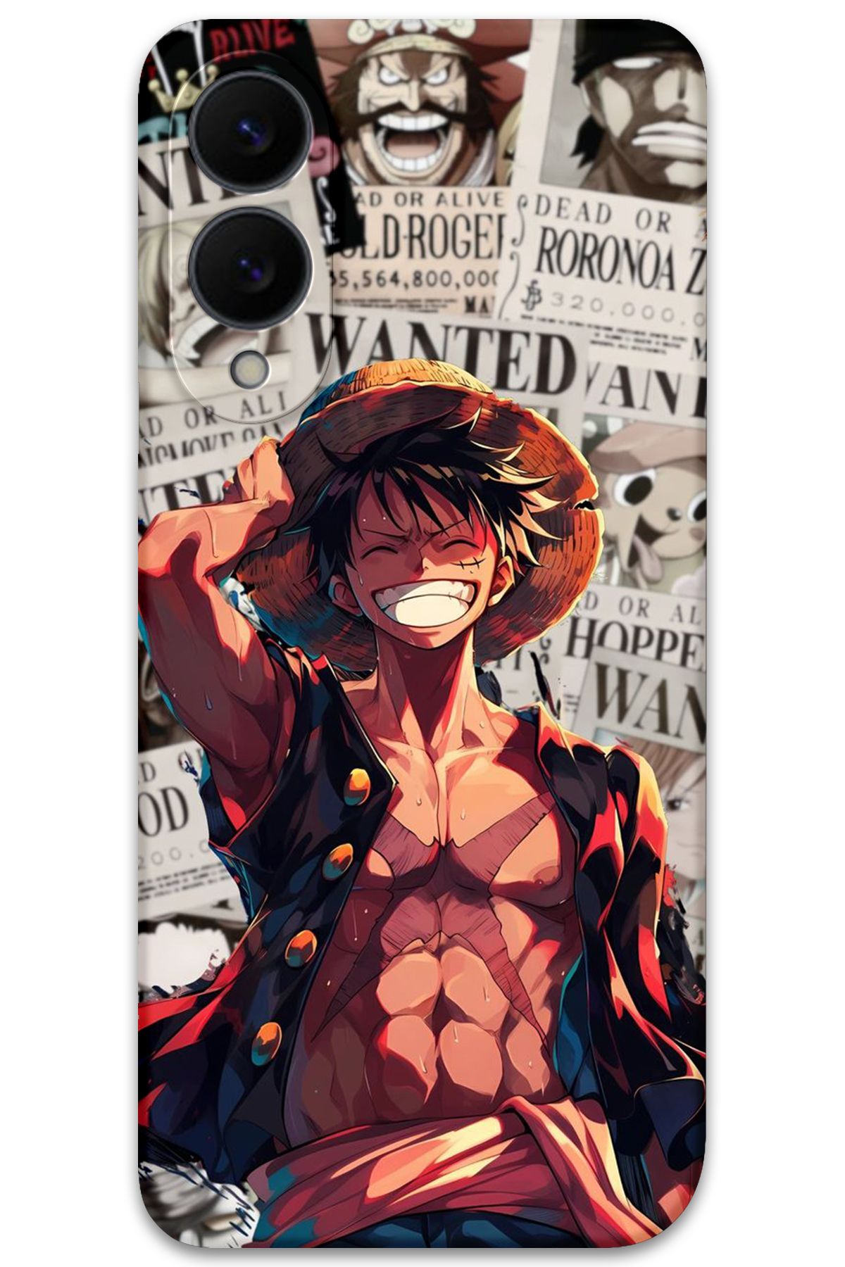 Gramaphone Galaxy S25 Edge Uyumlu Anime Desenli Telefon Kılıfı + Ekran Koruyucu - 5754
