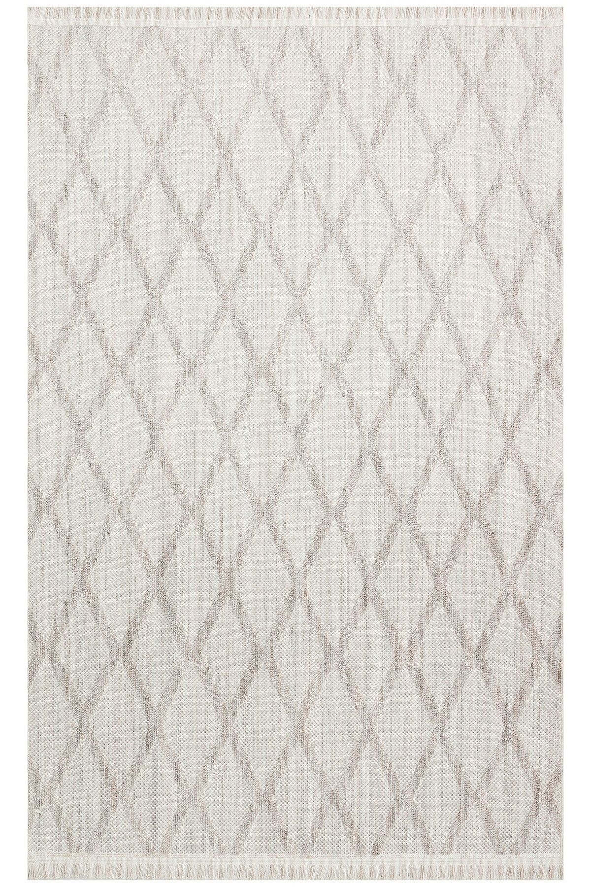 Eko Halı MAYER HALI COZY 04 GREY Hav Toz Vermez Modern Örgü Dokuma Makine Halısı