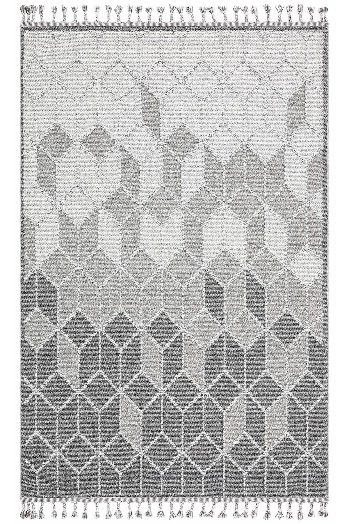 Eko Halı MAYER HALI SOHO 03 GREY Hav Toz Vermez Hasır Dokuma Modern Makine Halısı