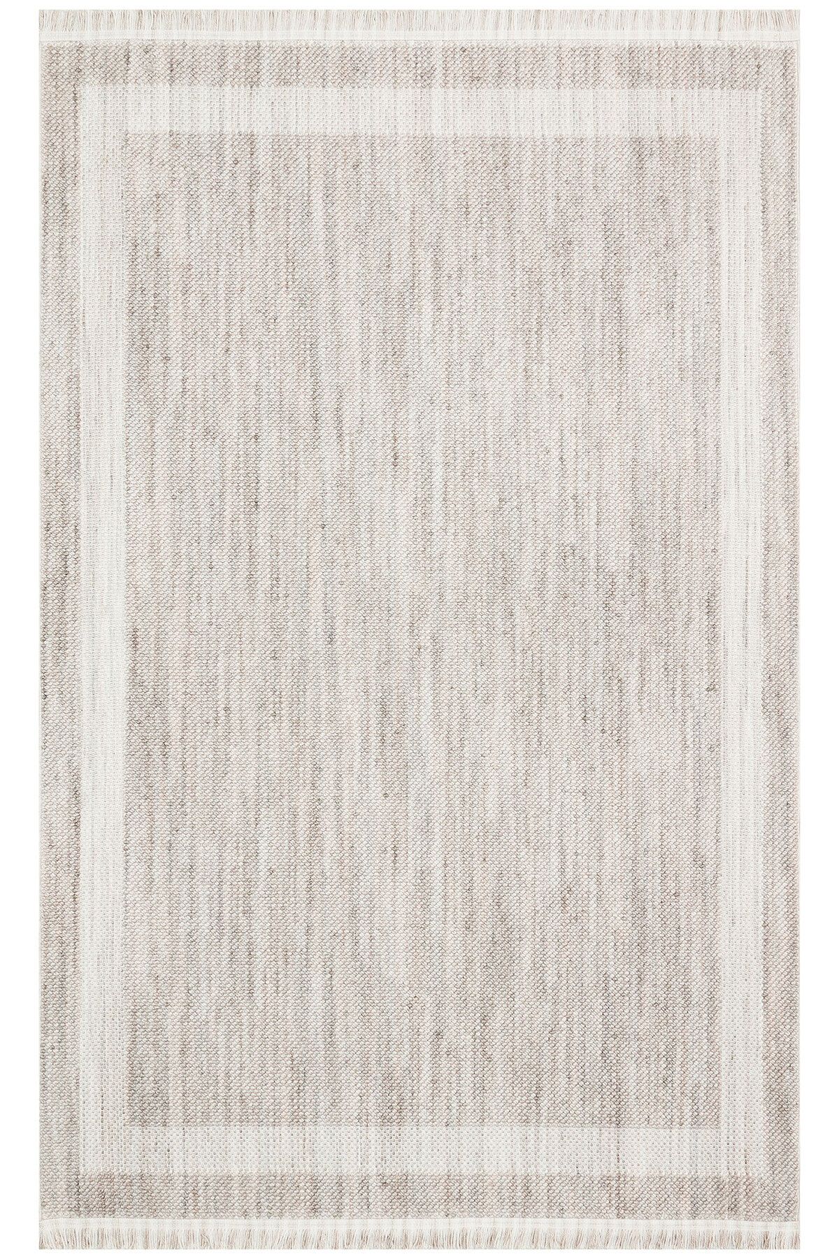 Eko Halı MAYER HALI COZY 05 GREY Hav Toz Vermez Modern Örgü Dokuma Makine Halısı